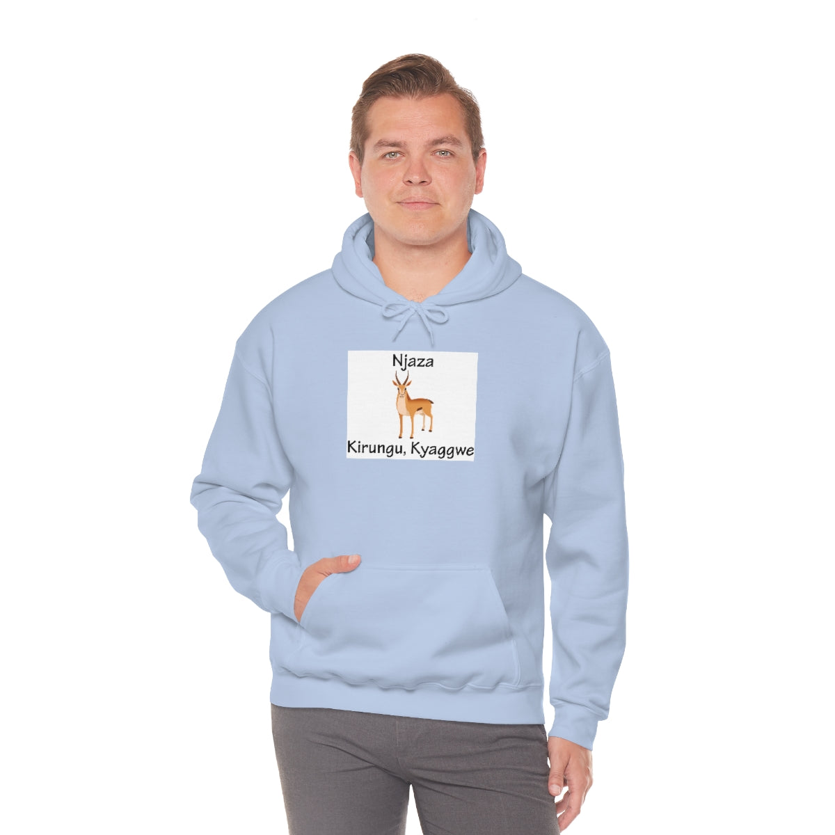 Njaza, B1 - Unisex Heavy Blend™ Hooded Sweatshirt