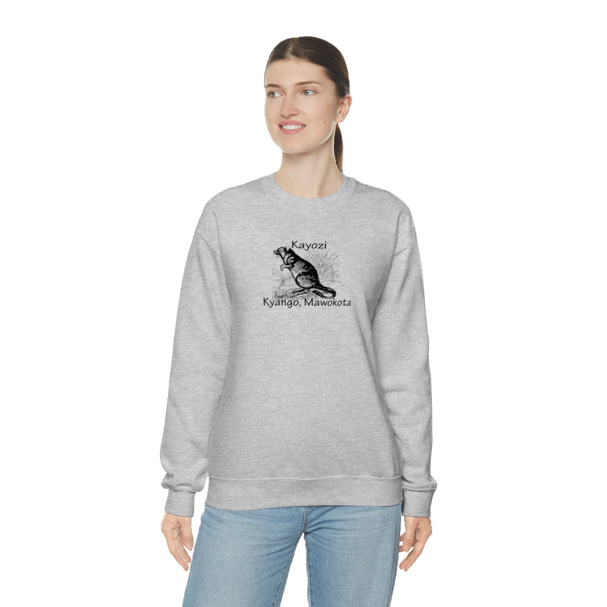 Unisex Heavy Blend™ Crewneck Sweatshirt - Kayozi, WT