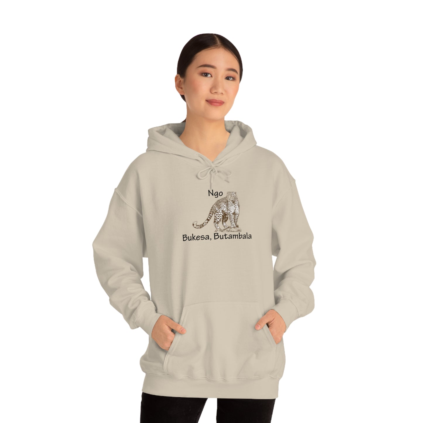 Unisex Heavy Blend™ Hooded Sweatshirt - Ngo (Leoppard)