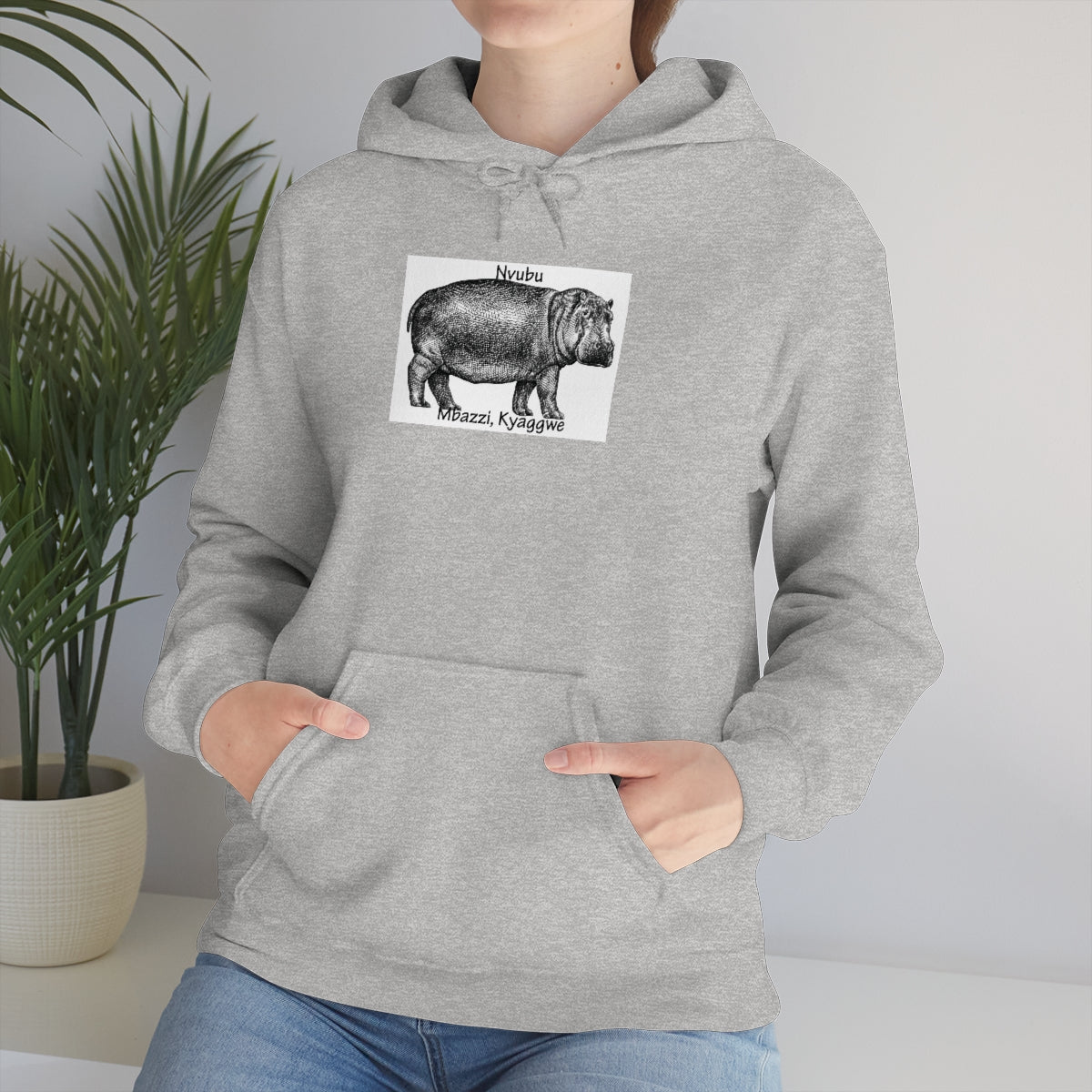 Nvubu, B1 - Unisex Heavy Blend™ Hooded Sweatshirt