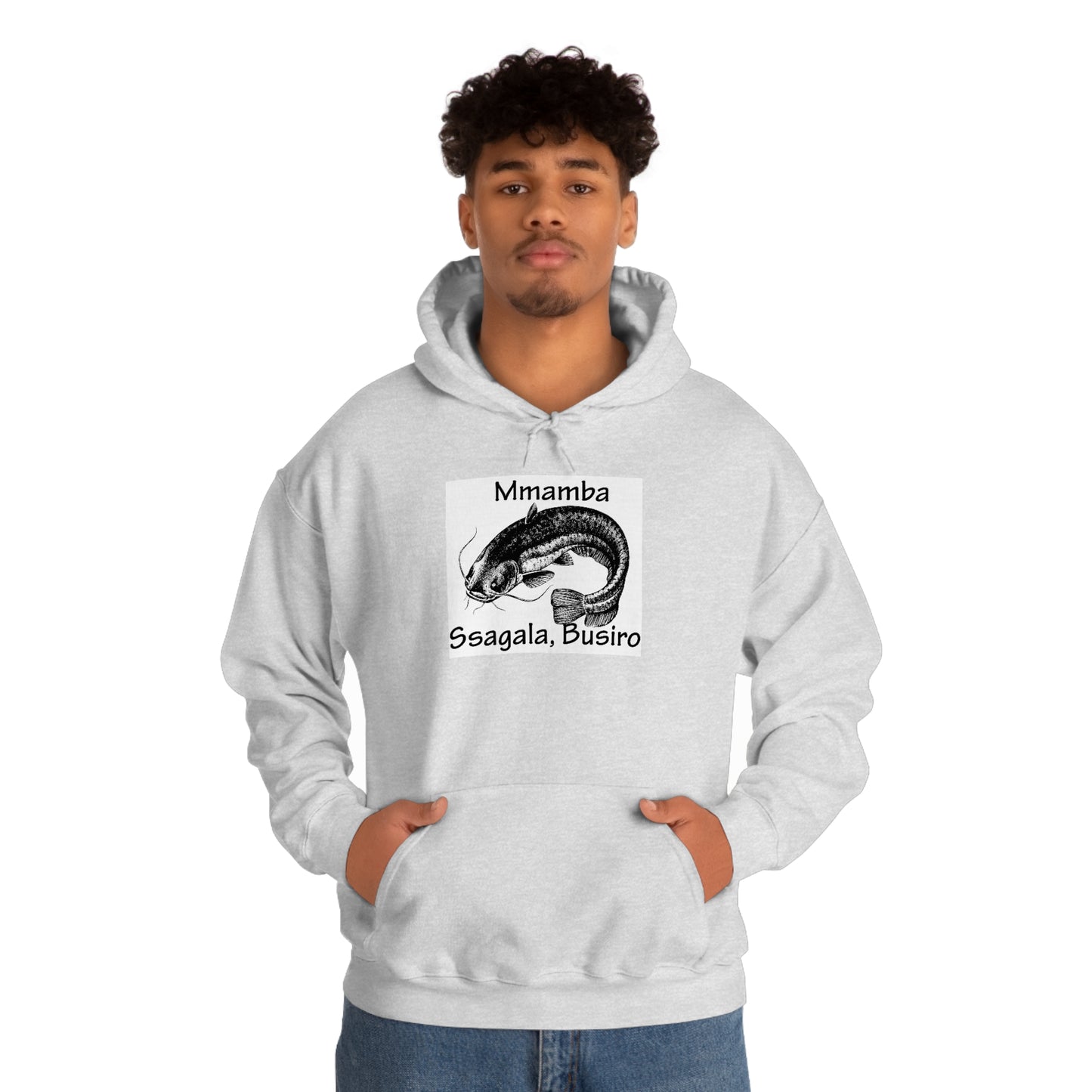 Unisex Heavy Blend™ Hooded Sweatshirt - Mmamba Ggabunga (Catfish)