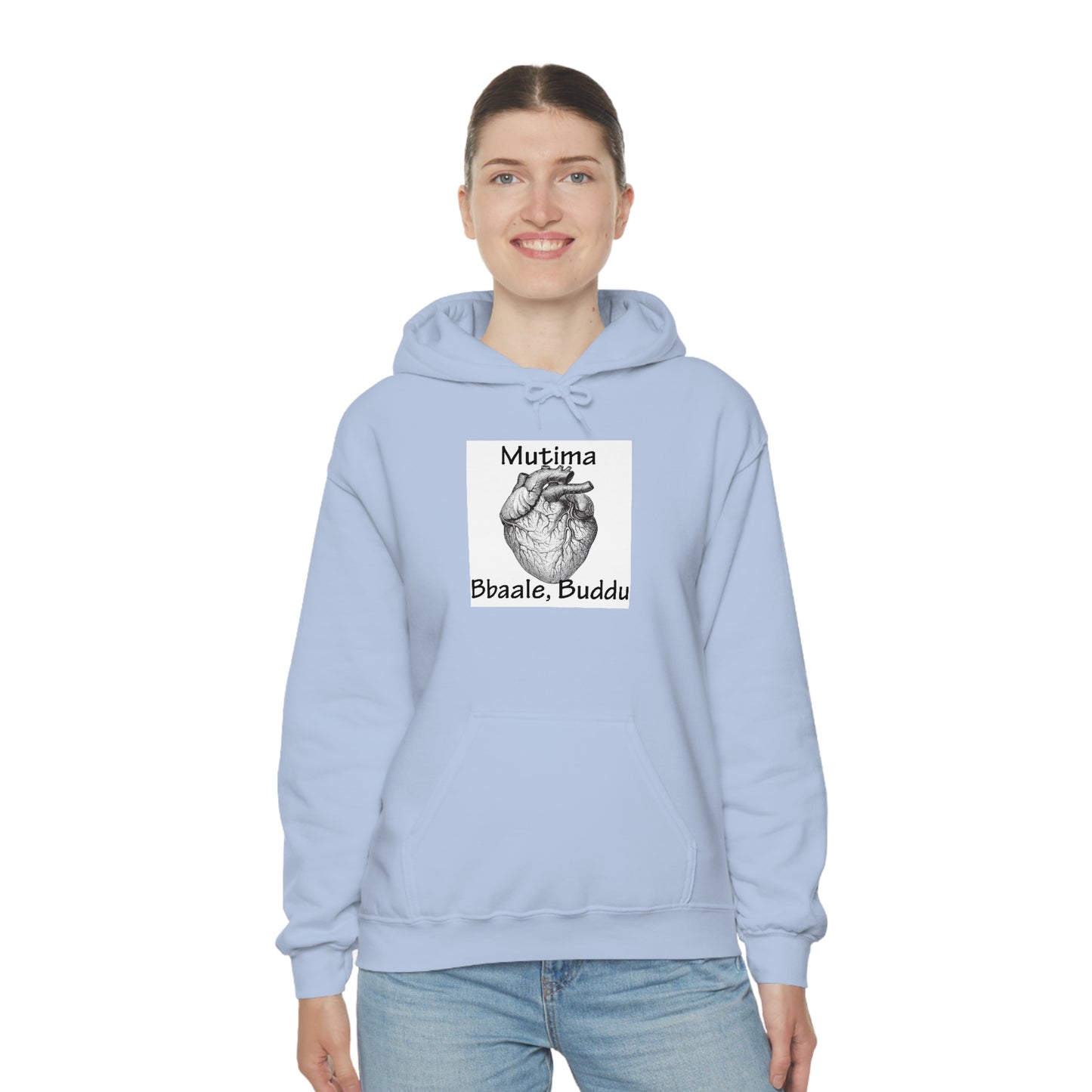 Unisex Heavy Blend™ Hooded Sweatshirt - Mutima Musaggi (Heart)