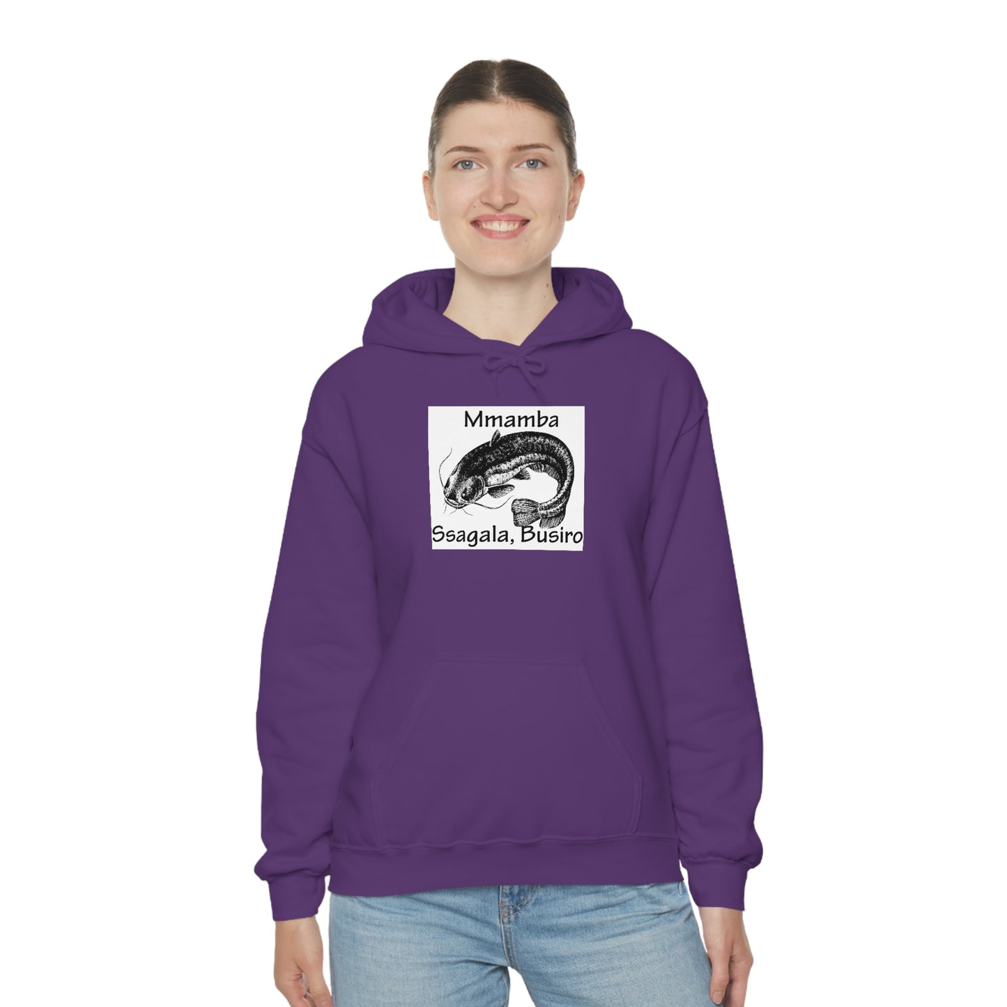 Unisex Heavy Blend™ Hooded Sweatshirt - Mmamba Kakoboza (Catfish)