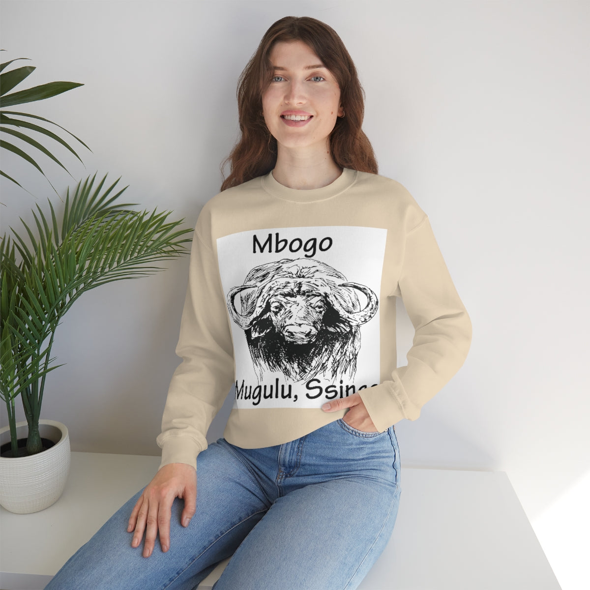 Unisex Heavy Blend™ Crewneck Sweatshirt - Mbogo, WB