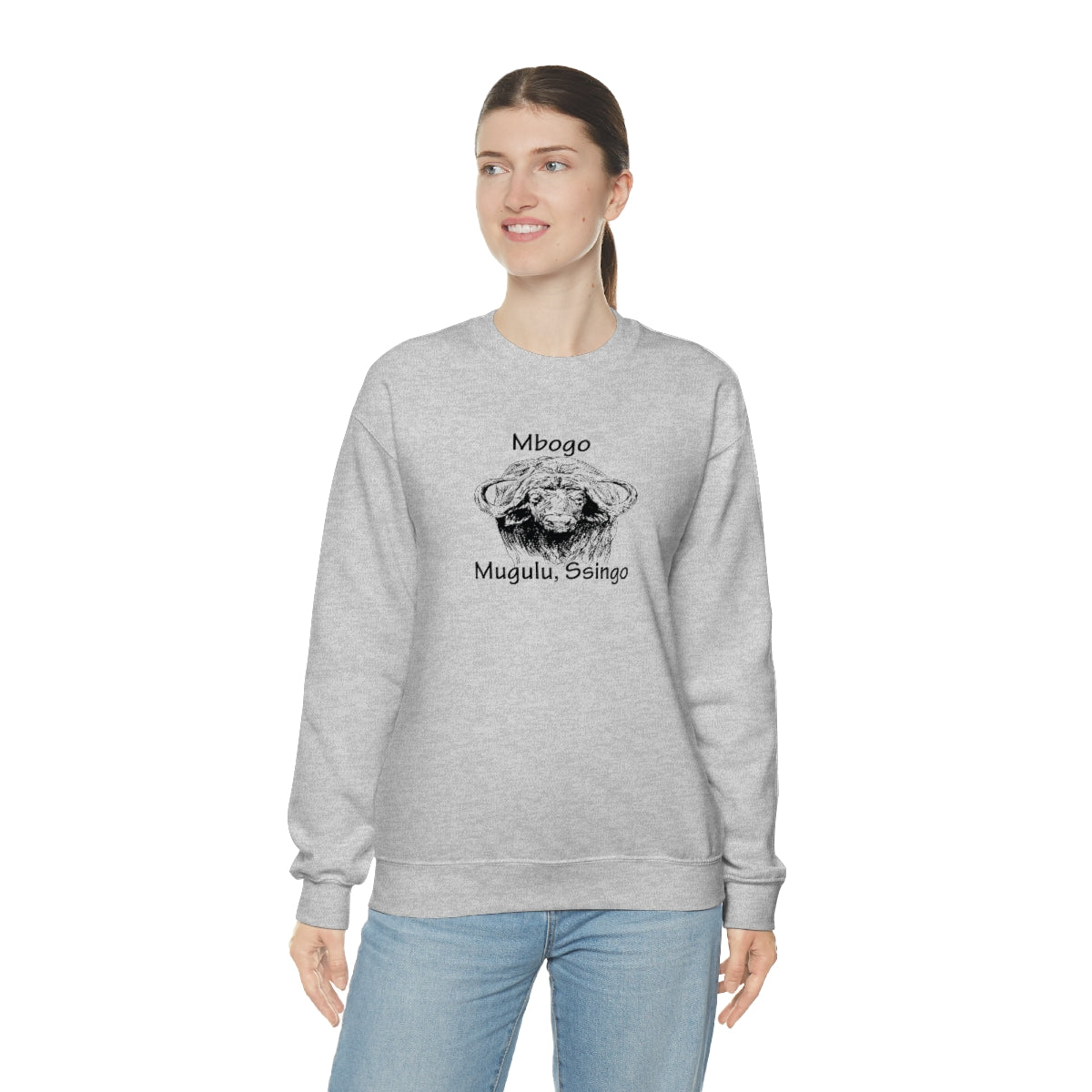 Unisex Heavy Blend™ Crewneck Sweatshirt - Mbogo, WT