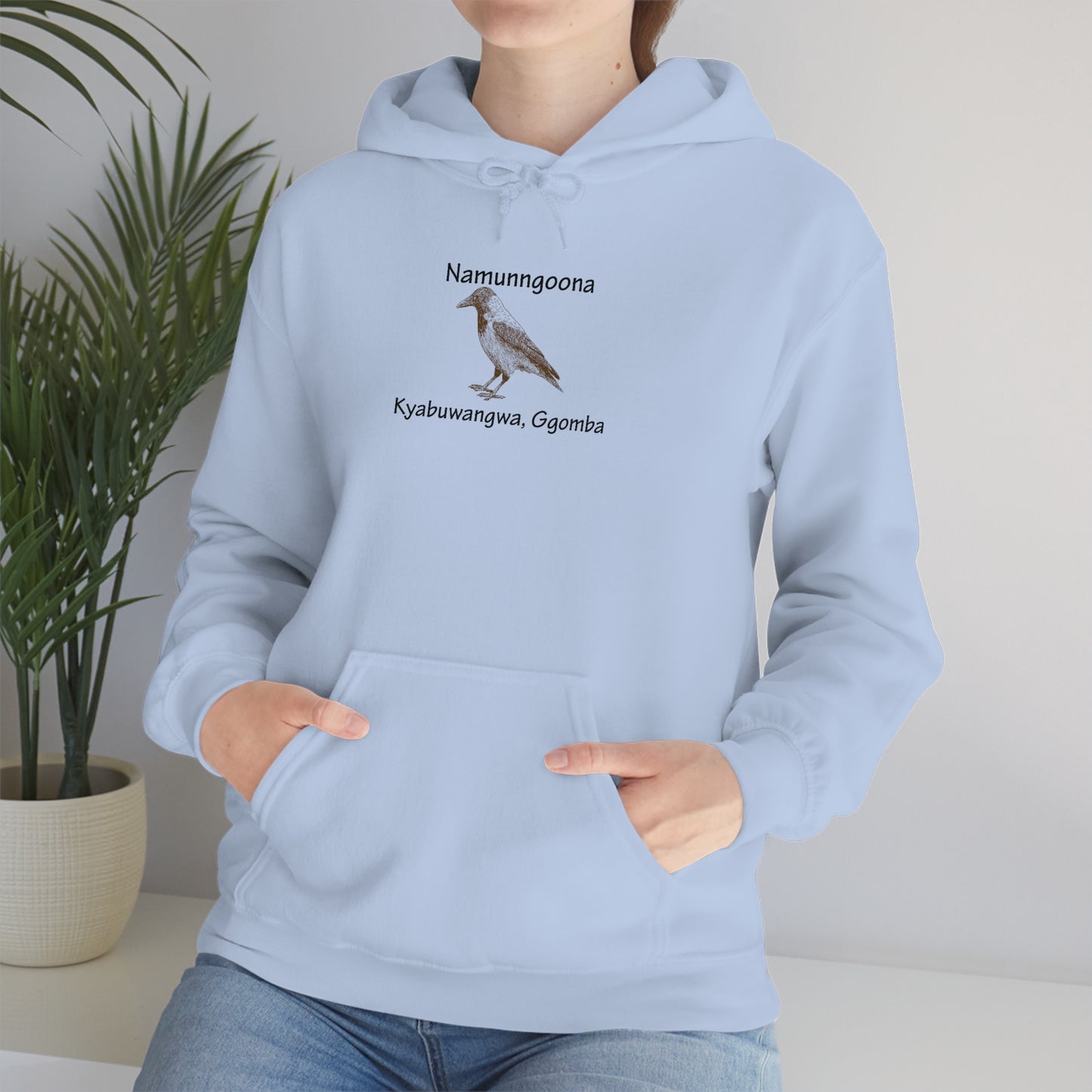 Unisex Heavy Blend™ Hooded Sweatshirt - Namunngoona (Crow)