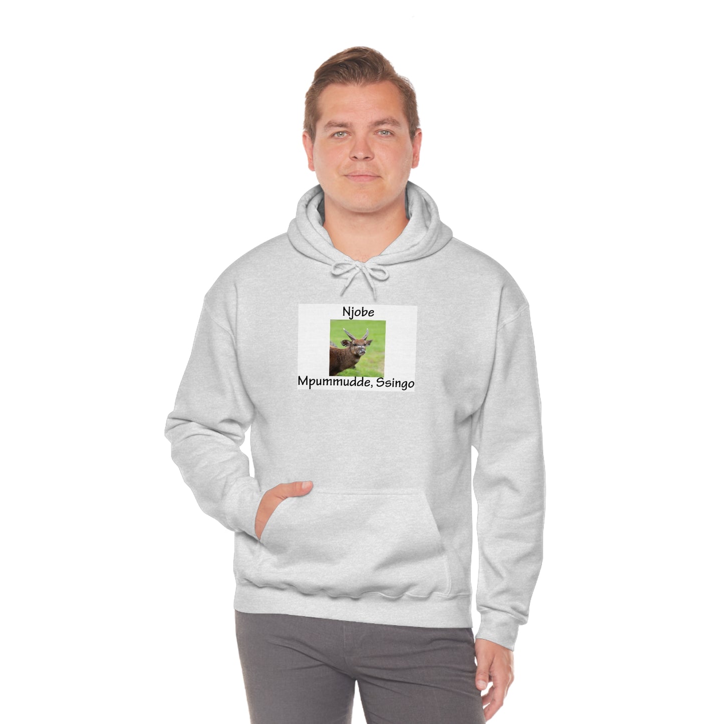 Unisex Heavy Blend™ Hooded Sweatshirt - Njobe (Marshbuck-Antelope)