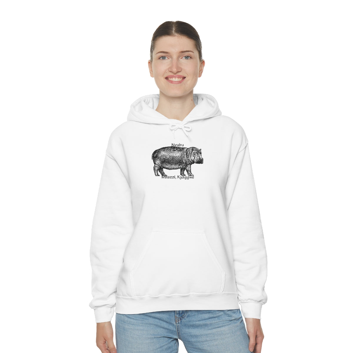 Nvubu, B1 - Unisex Heavy Blend™ Hooded Sweatshirt