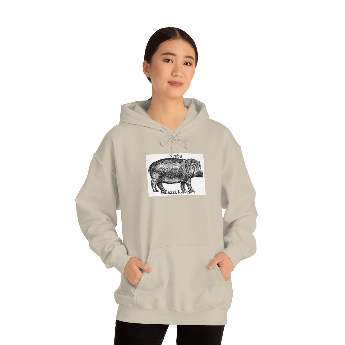 Nvubu, B1 - Unisex Heavy Blend™ Hooded Sweatshirt