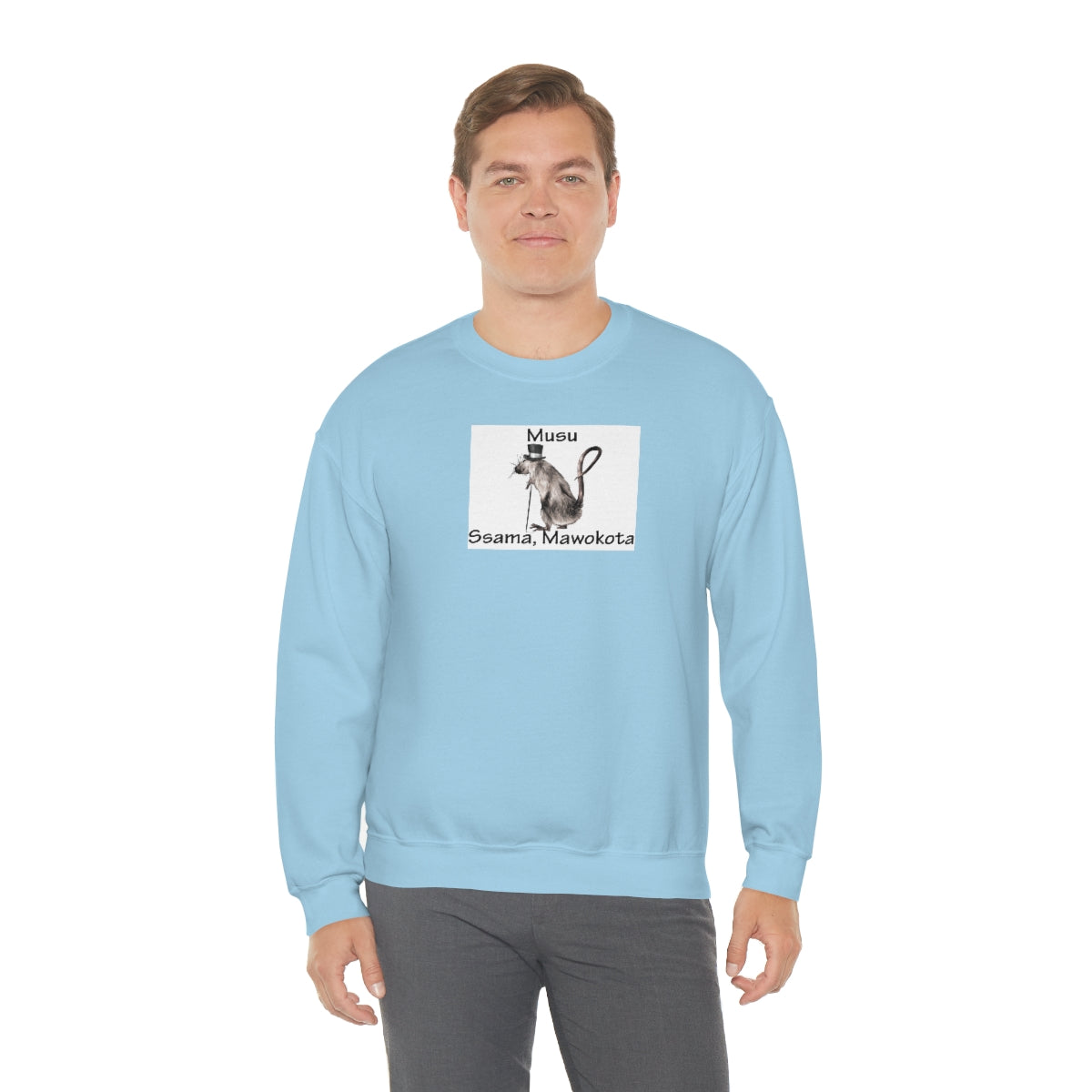 Unisex Heavy Blend™ Crewneck Sweatshirt - Musu, WT