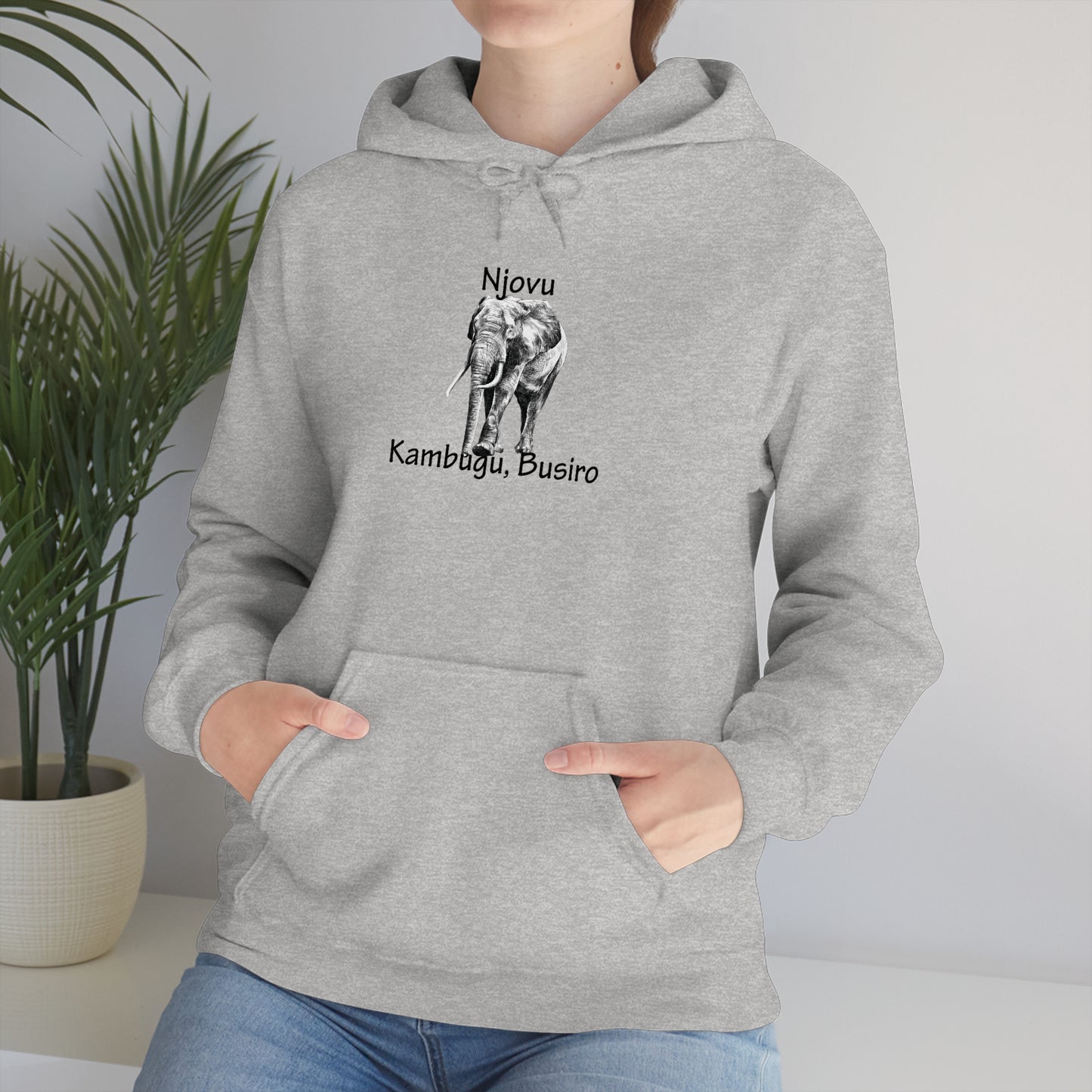 Unisex Heavy Blend™ Hooded Sweatshirt - Njovu (Elephant)