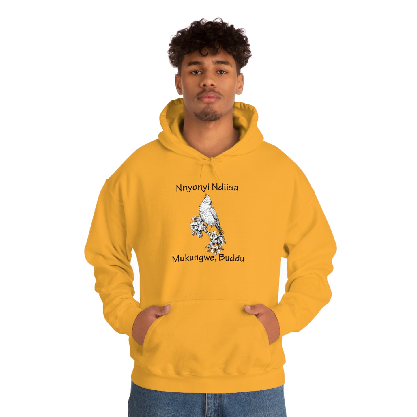 Unisex Heavy Blend™ Hooded Sweatshirt - Nnyonyi Ndiisa (Lark)