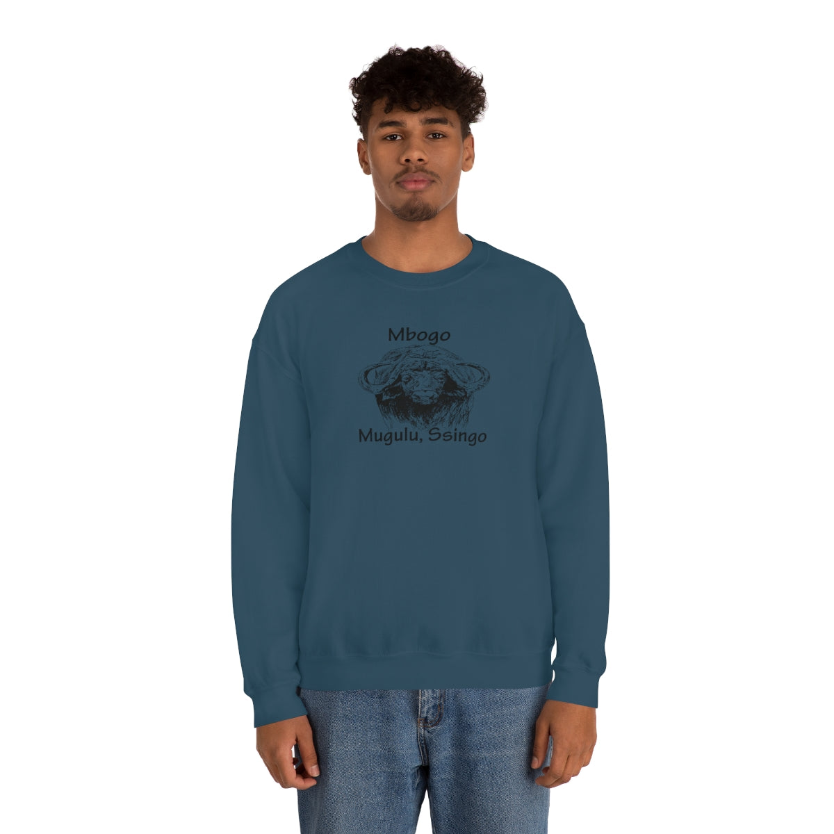 Unisex Heavy Blend™ Crewneck Sweatshirt - Mbogo, WT