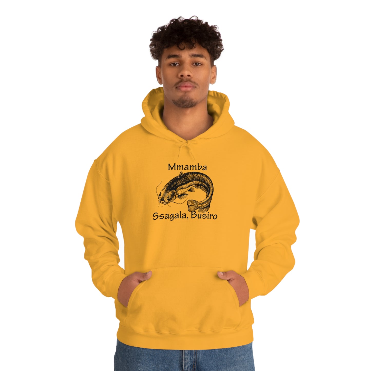 Unisex Heavy Blend™ Hooded Sweatshirt - Mmamba Kakoboza (Catfish)