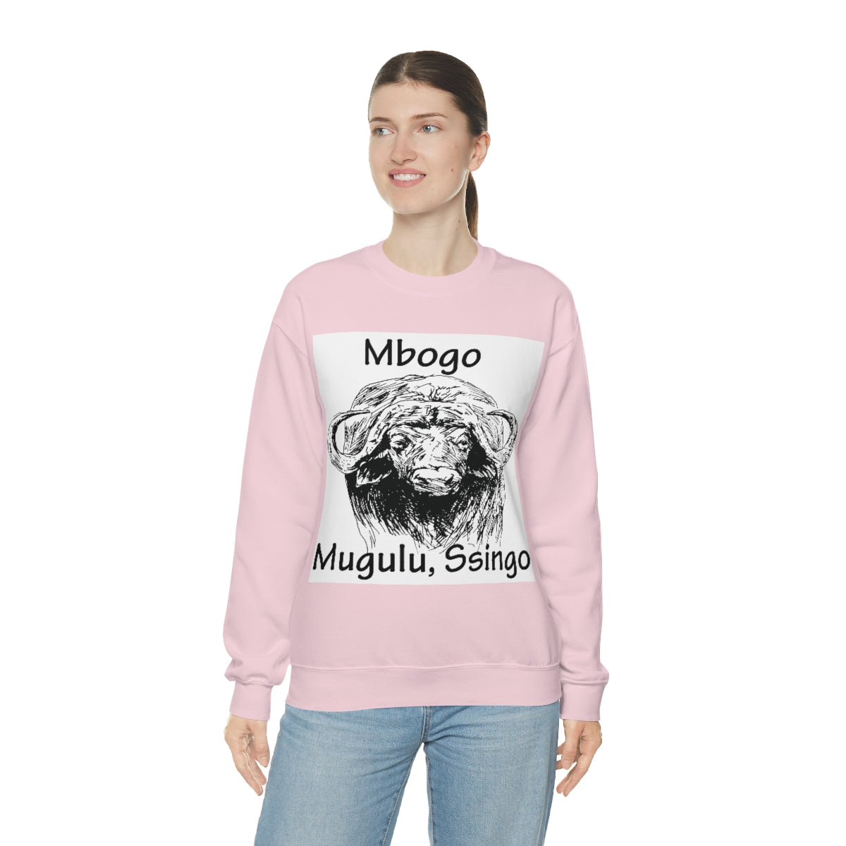 Unisex Heavy Blend™ Crewneck Sweatshirt - Mbogo, WB