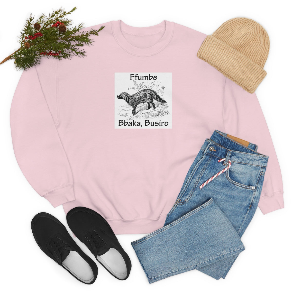 Unisex Heavy Blend™ Crewneck Sweatshirt - Ffumbe, WB