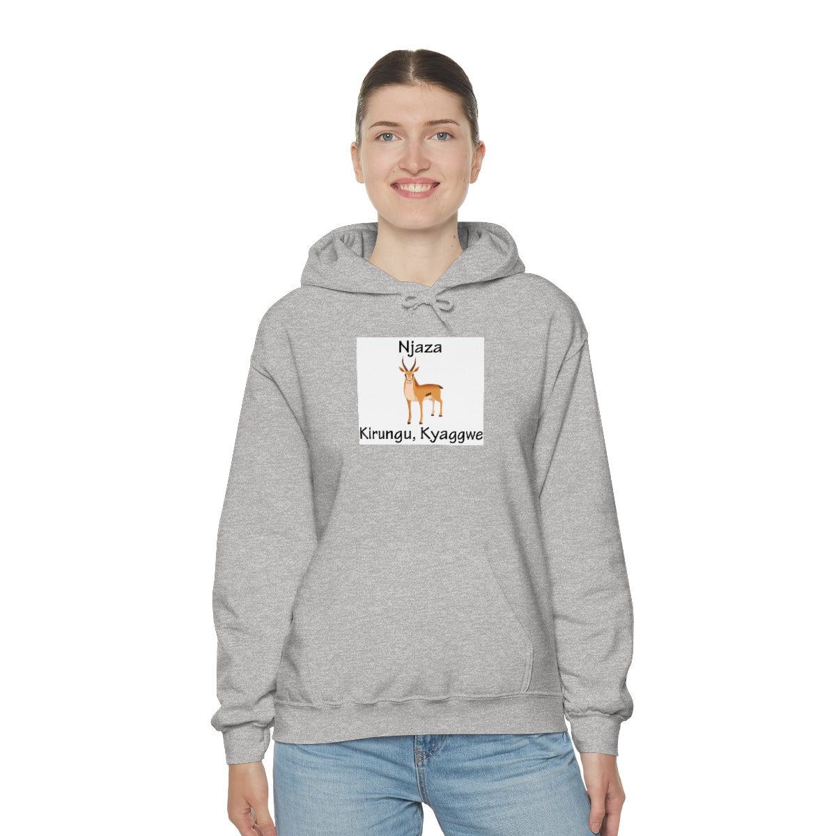 Njaza, B1 - Unisex Heavy Blend™ Hooded Sweatshirt