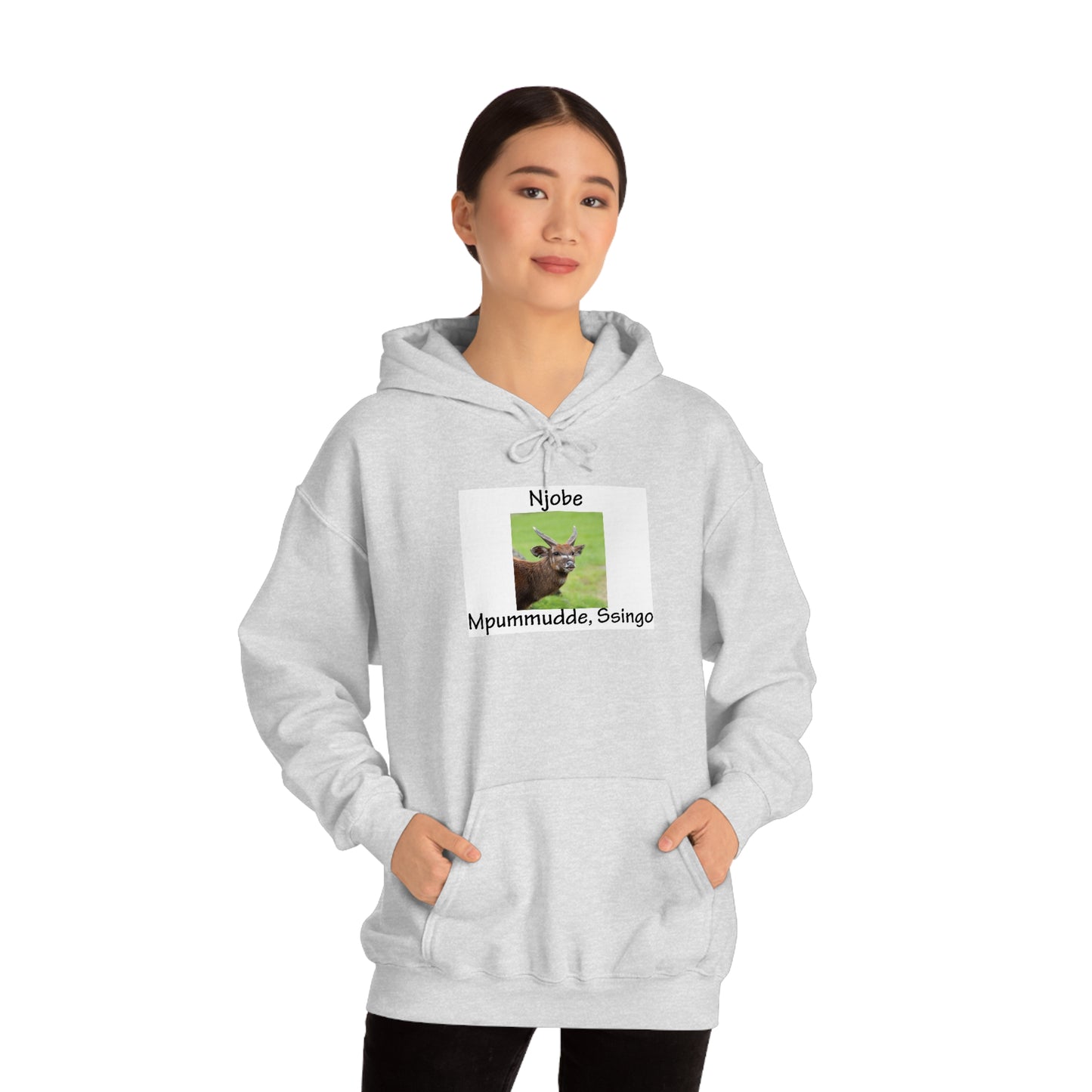 Unisex Heavy Blend™ Hooded Sweatshirt - Njobe (Marshbuck-Antelope)