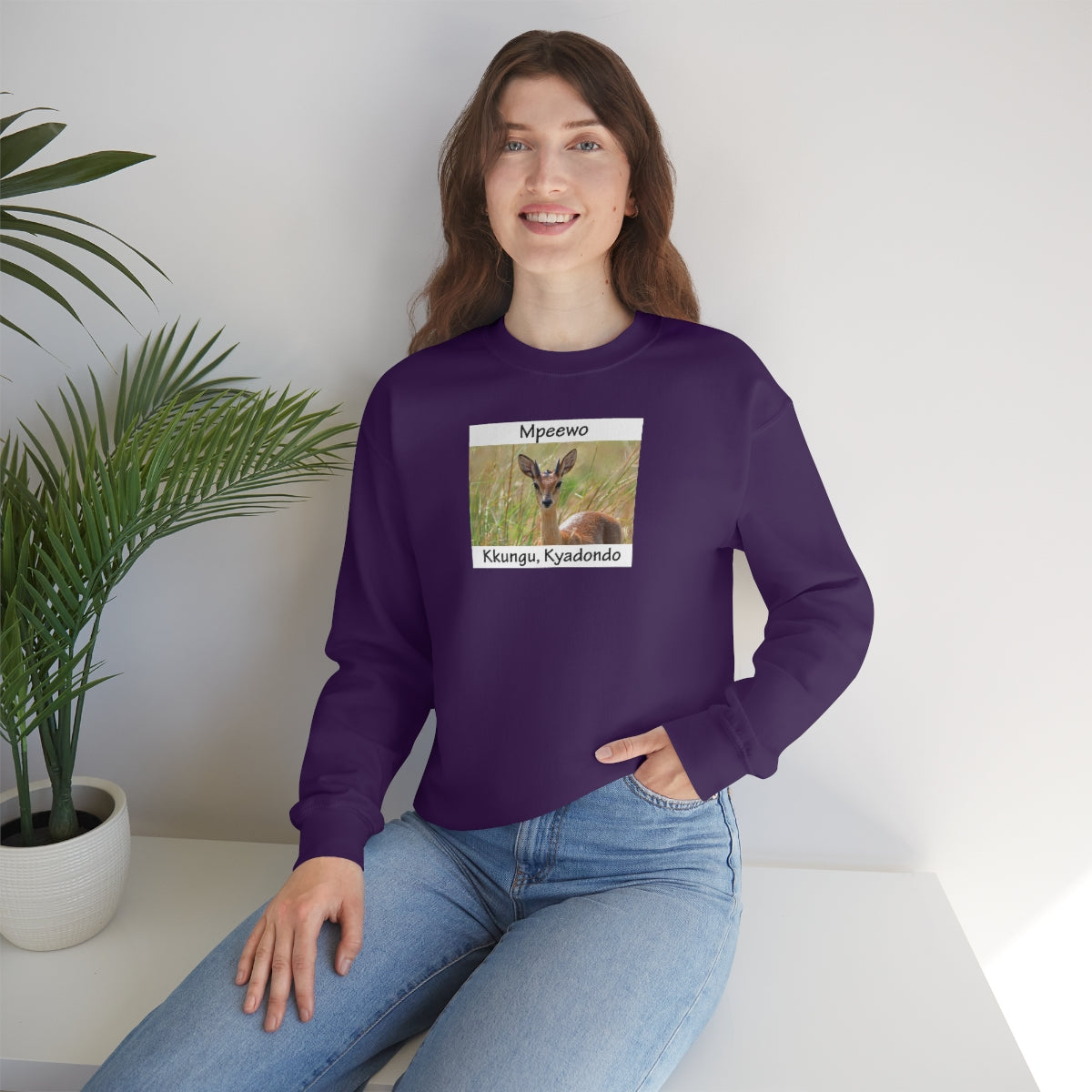 Unisex Heavy Blend™ Crewneck Sweatshirt - Mpeewo, WB