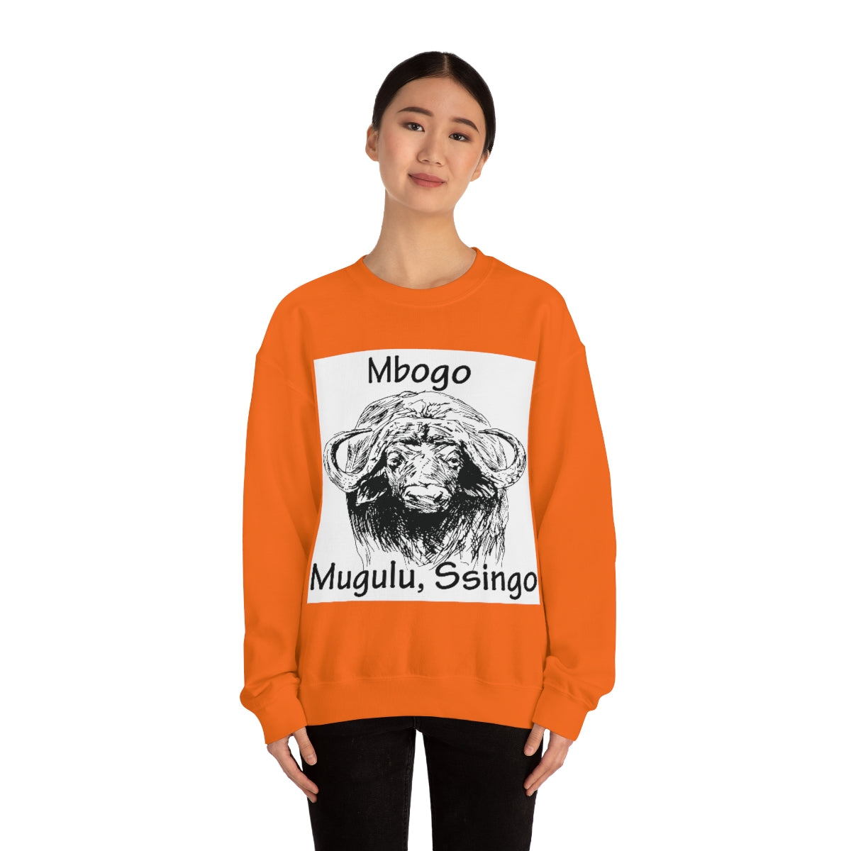 Unisex Heavy Blend™ Crewneck Sweatshirt - Mbuzi, WB