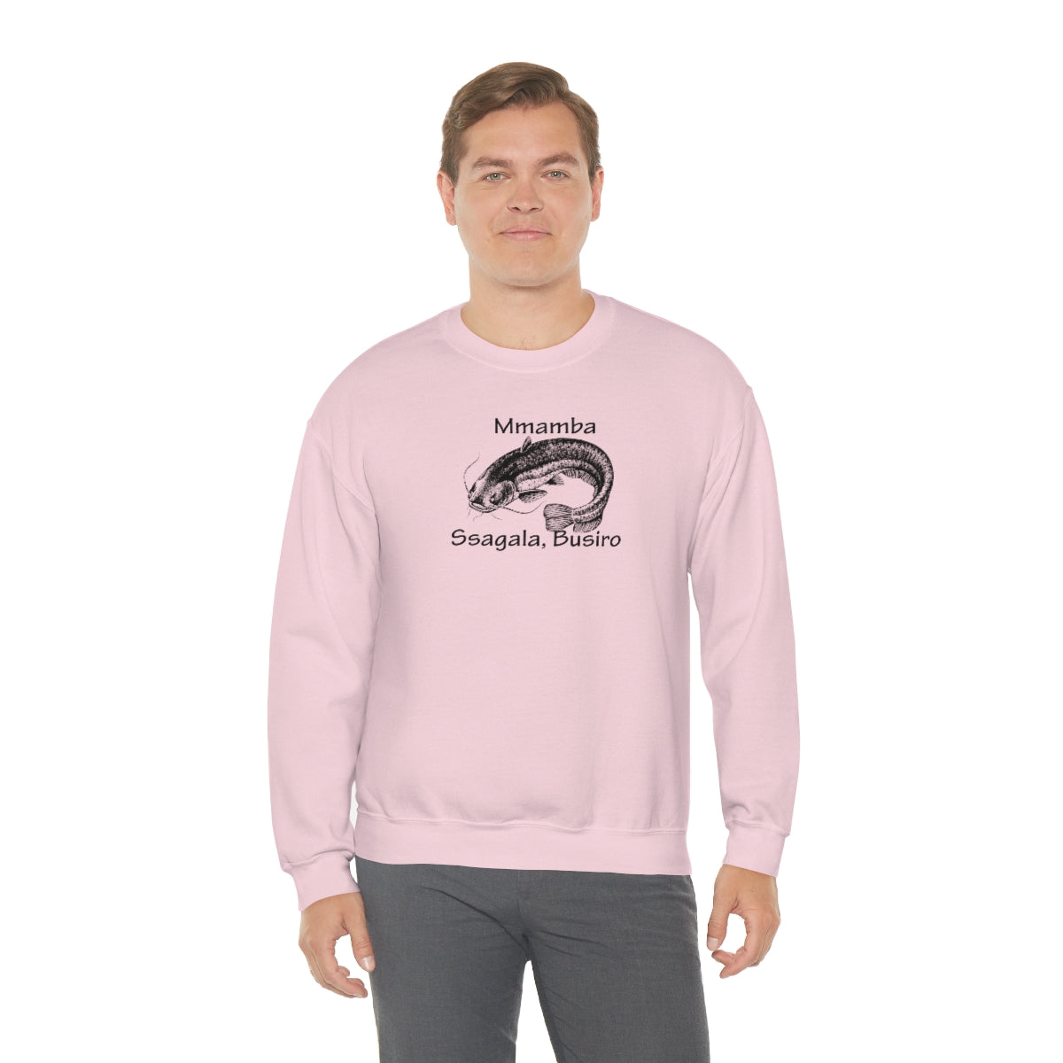 Unisex Heavy Blend™ Crewneck Sweatshirt - Mmamba Ggabunga, WT