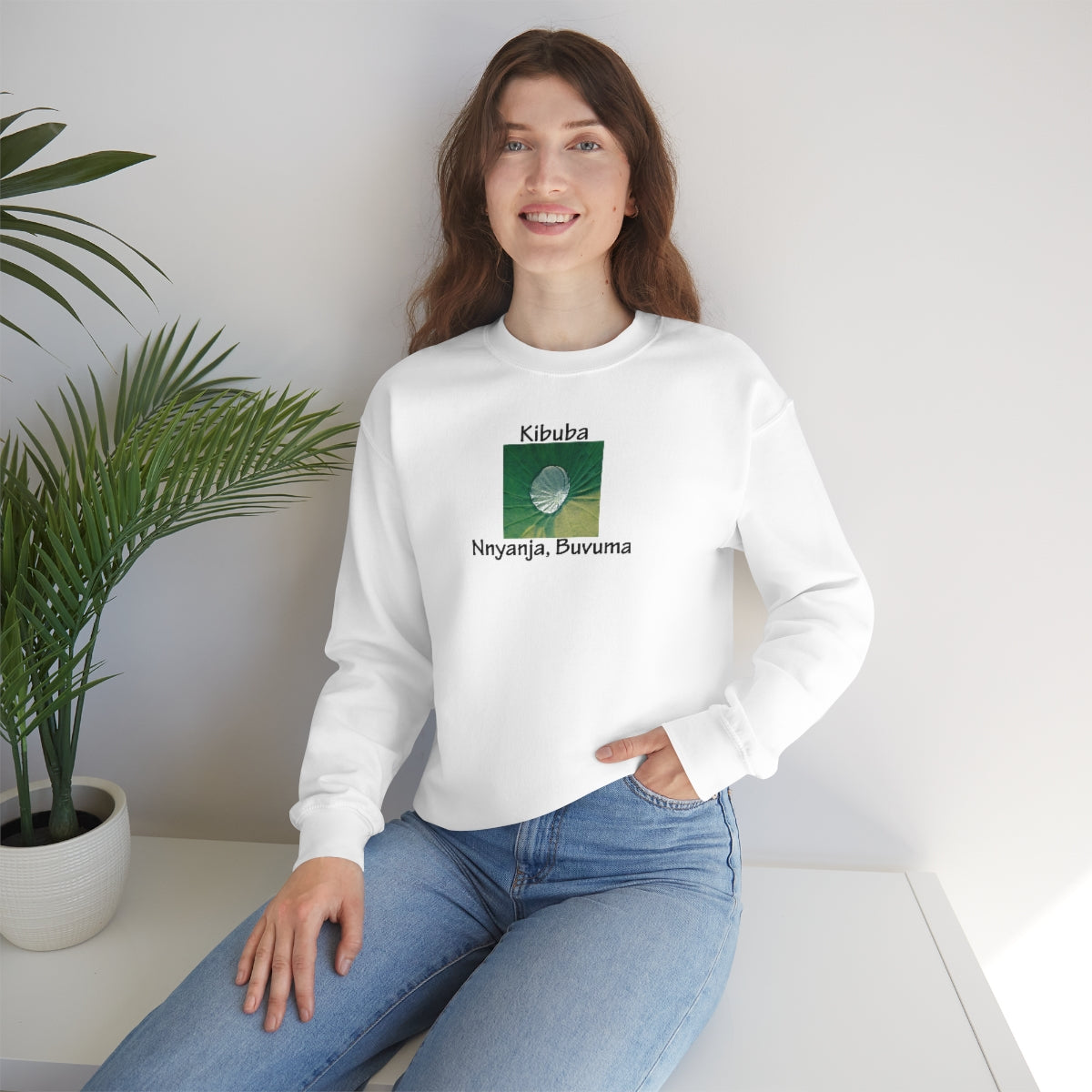 Unisex Heavy Blend™ Crewneck Sweatshirt - Kibuba, WB