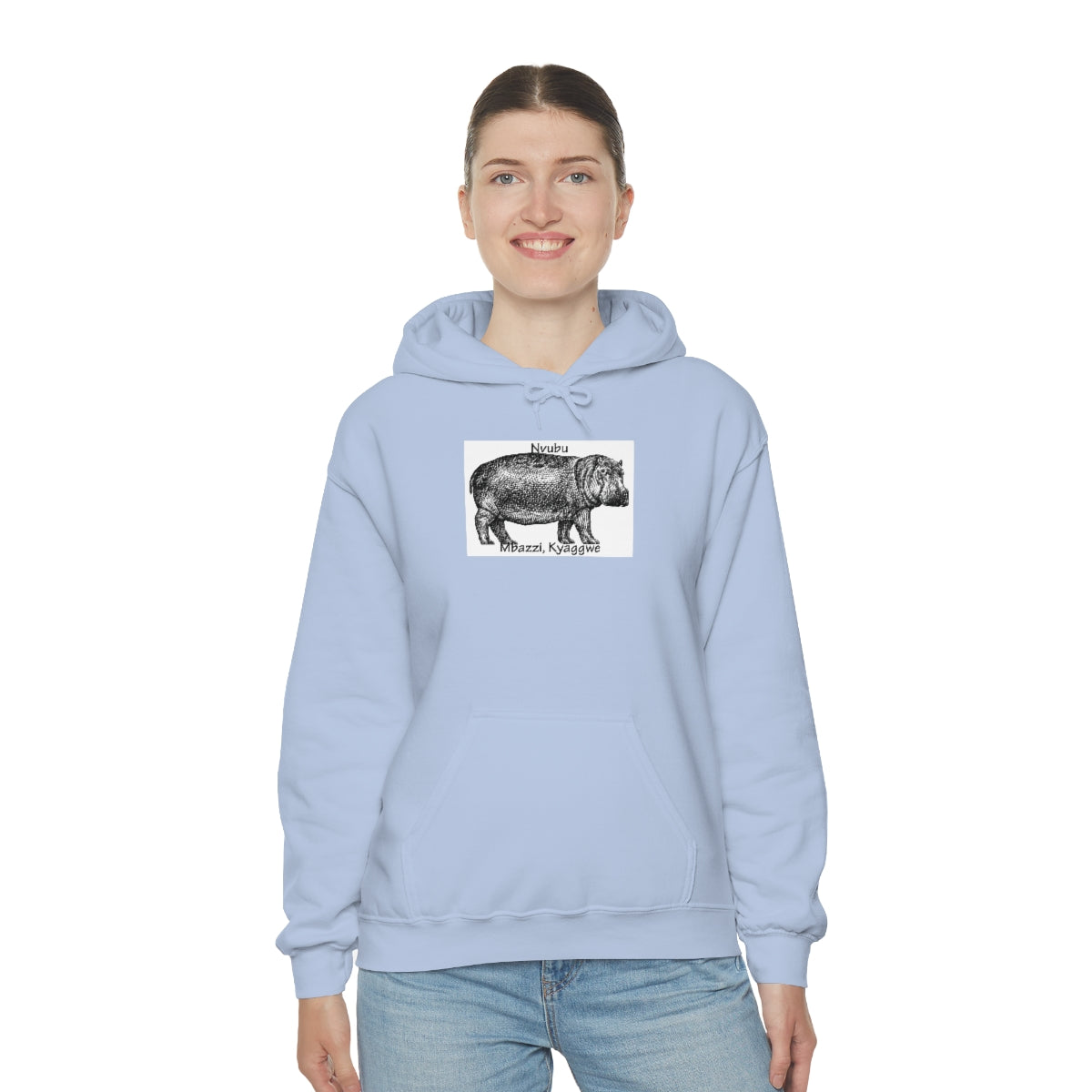 Nvubu, B1 - Unisex Heavy Blend™ Hooded Sweatshirt