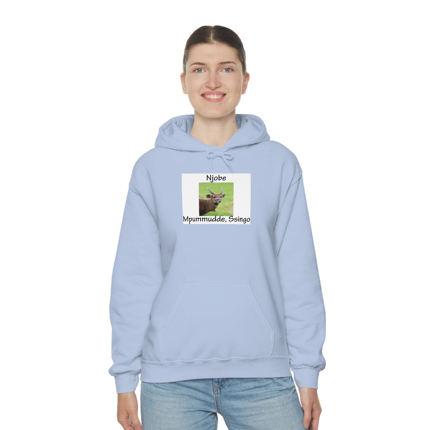 Unisex Heavy Blend™ Hooded Sweatshirt - Njobe (Marshbuck-Antelope)