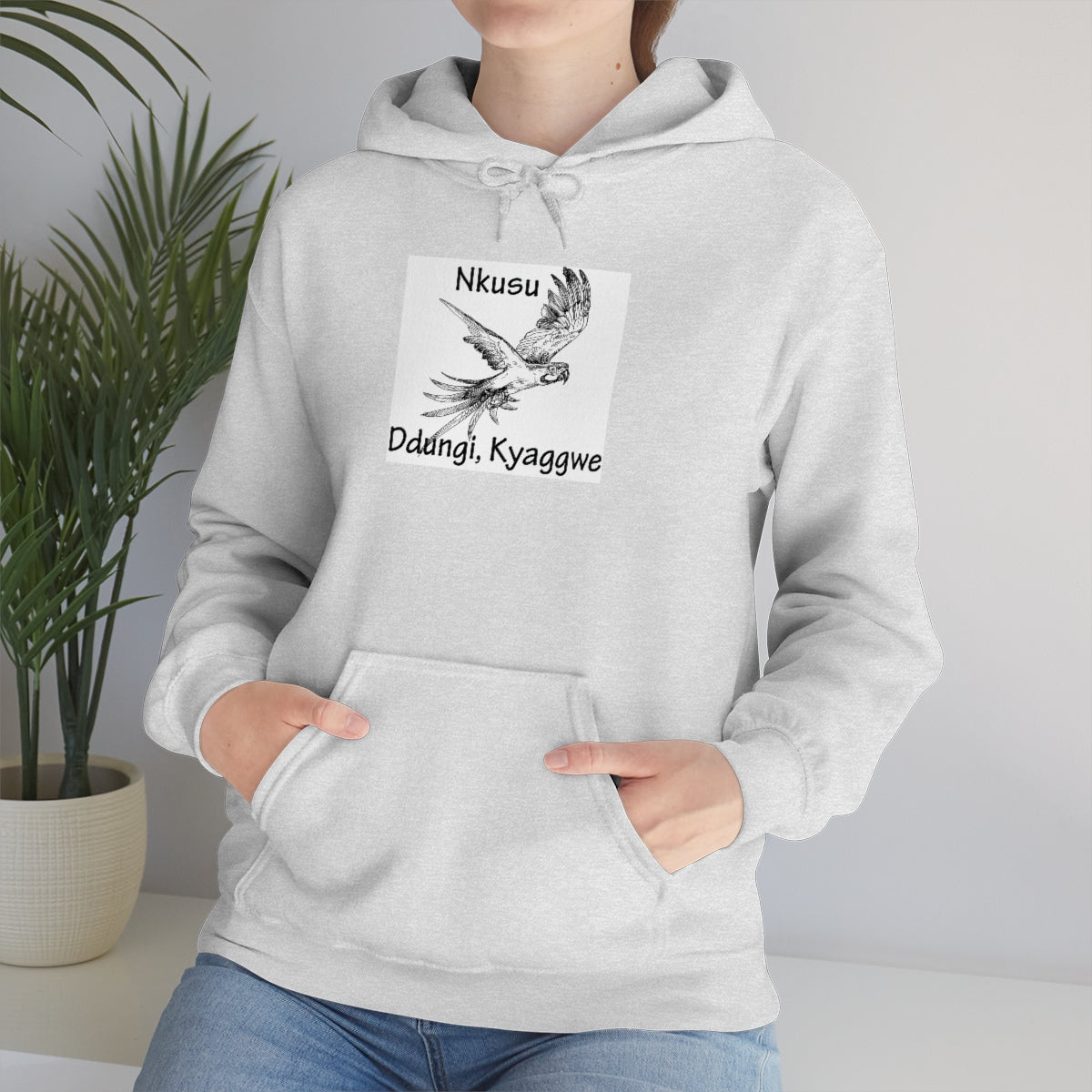 Nkusu, B1 - Unisex Heavy Blend™ Hooded Sweatshirt