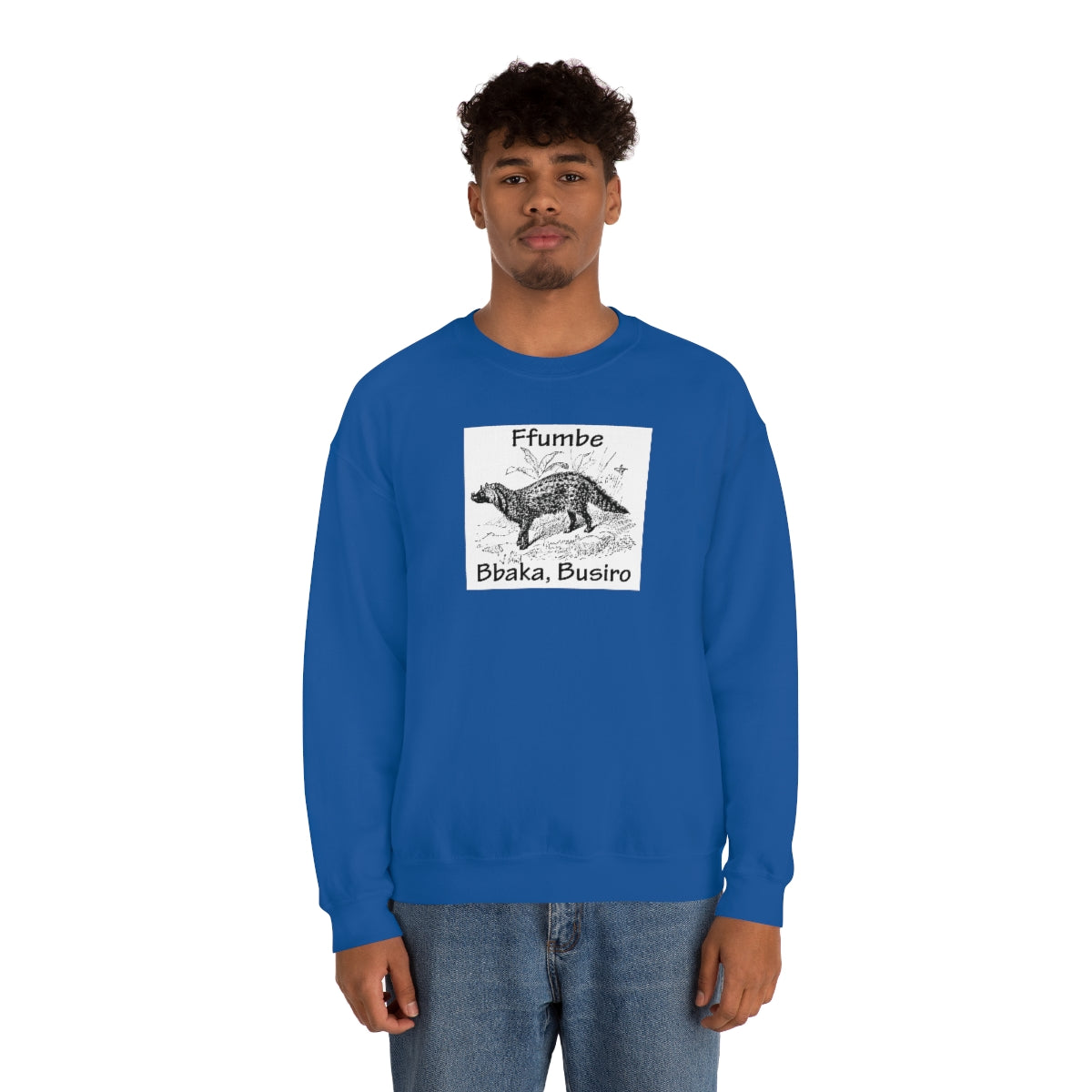 Unisex Heavy Blend™ Crewneck Sweatshirt - Ffumbe, WB