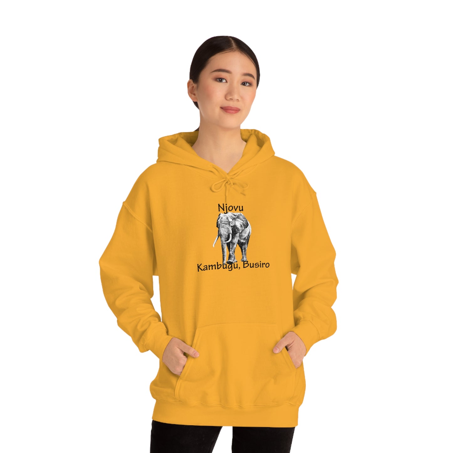 Unisex Heavy Blend™ Hooded Sweatshirt - Njovu (Elephant)