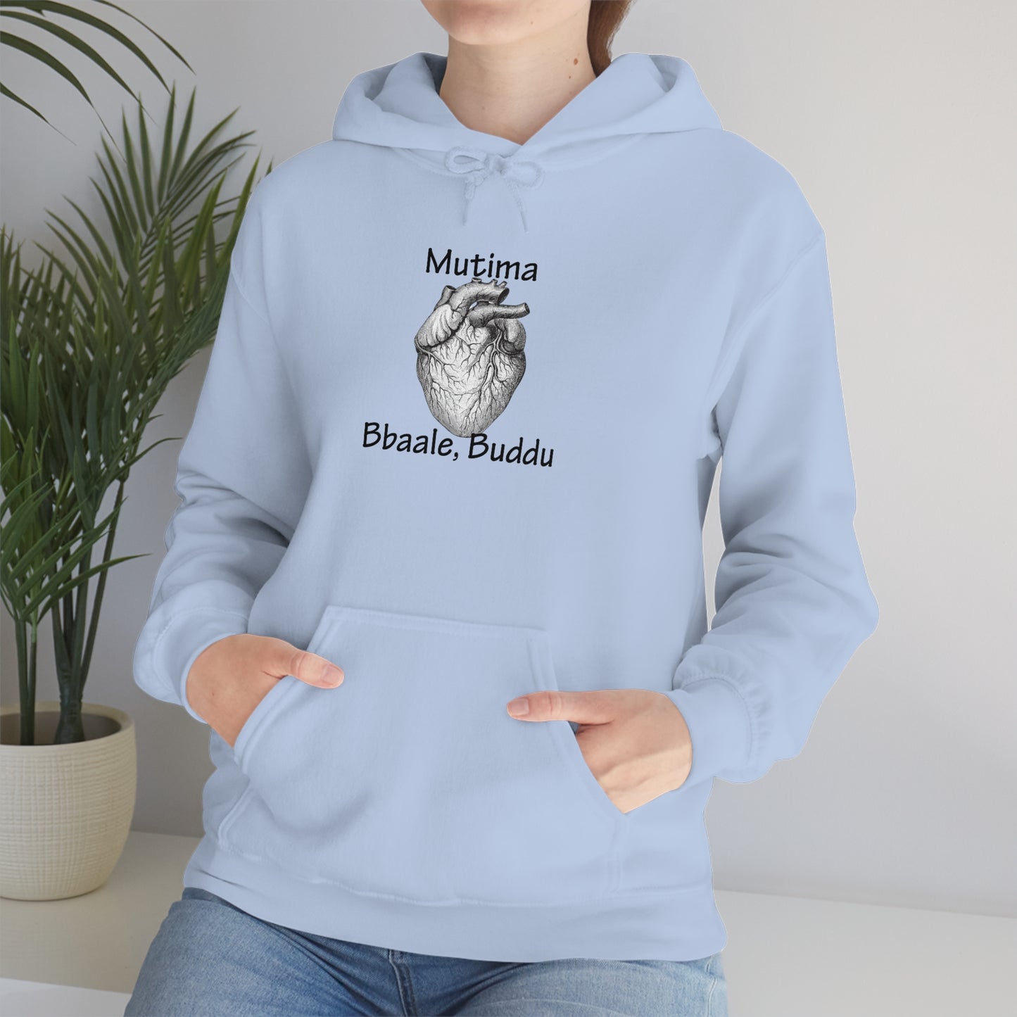 Unisex Heavy Blend™ Hooded Sweatshirt - Mutima Musaggi (Heart)