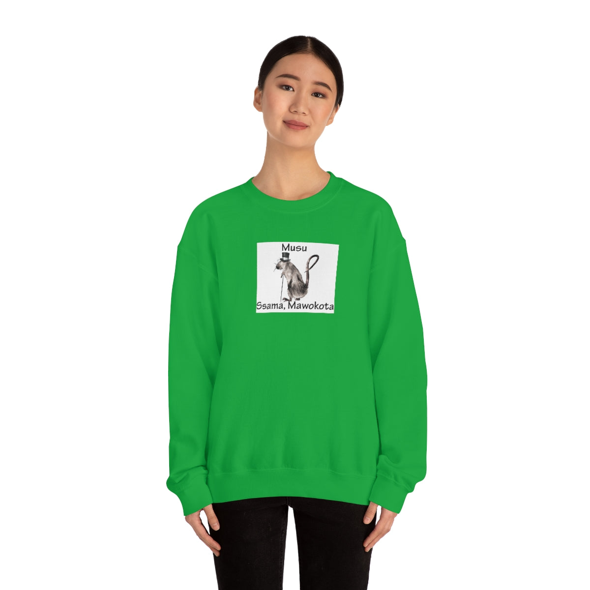 Unisex Heavy Blend™ Crewneck Sweatshirt - Musu, WB