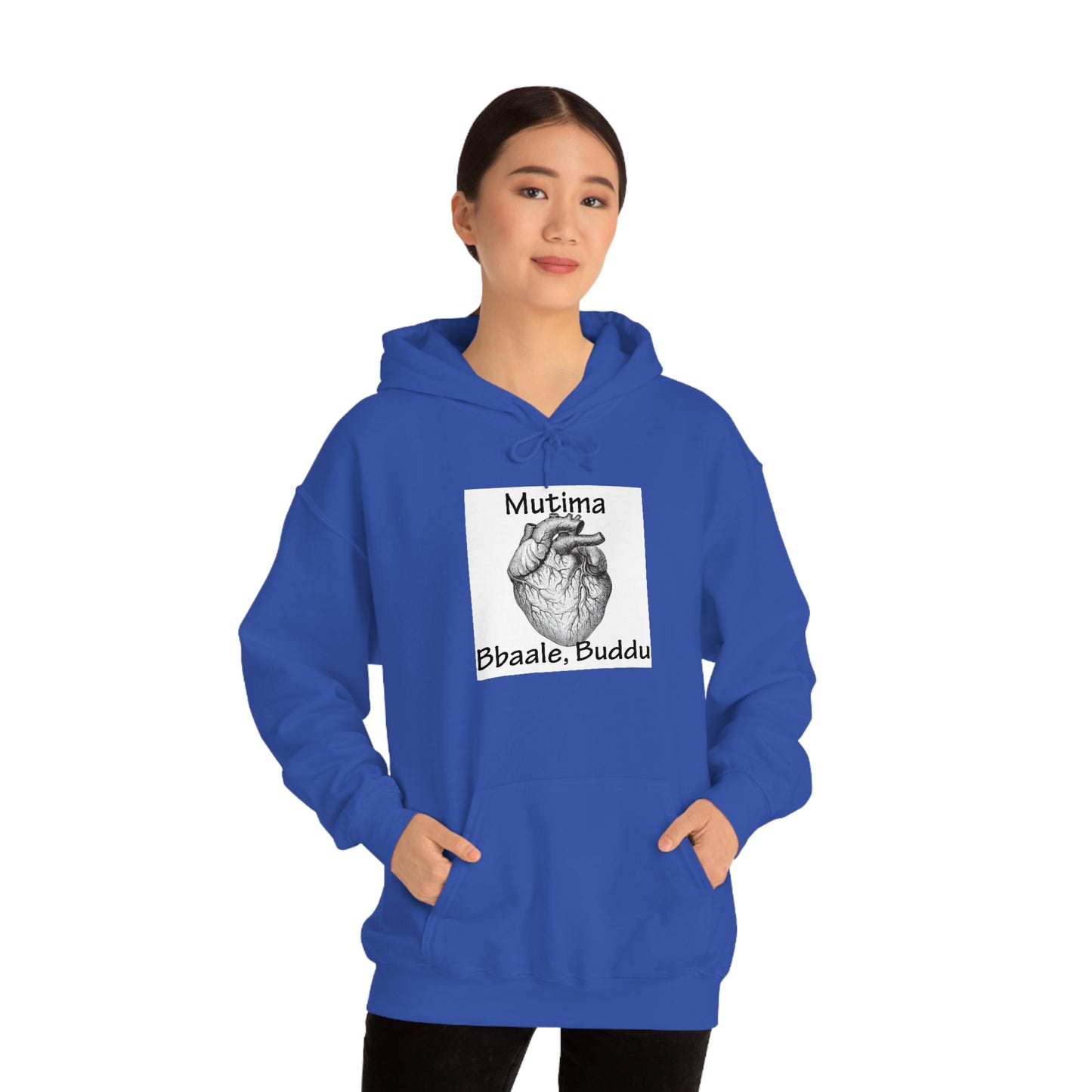 Unisex Heavy Blend™ Hooded Sweatshirt - Mutima Musaggi (Heart)