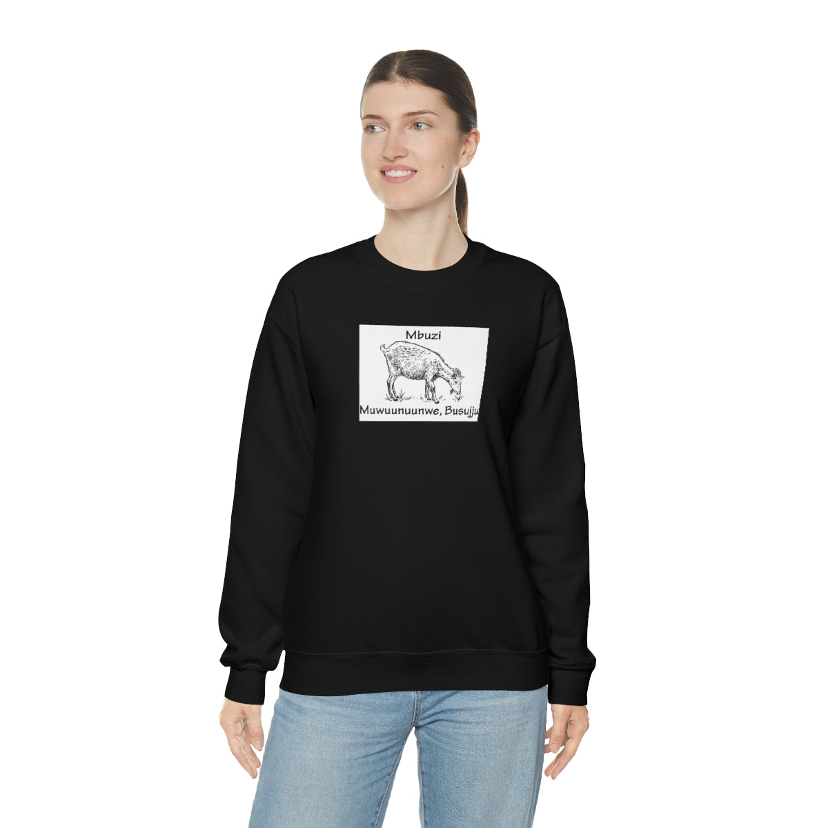 Unisex Heavy Blend™ Crewneck Sweatshirt - Mbuzi, WB