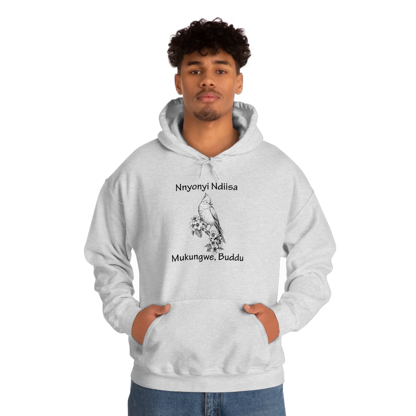 Unisex Heavy Blend™ Hooded Sweatshirt - Nnyonyi Ndiisa (Lark)