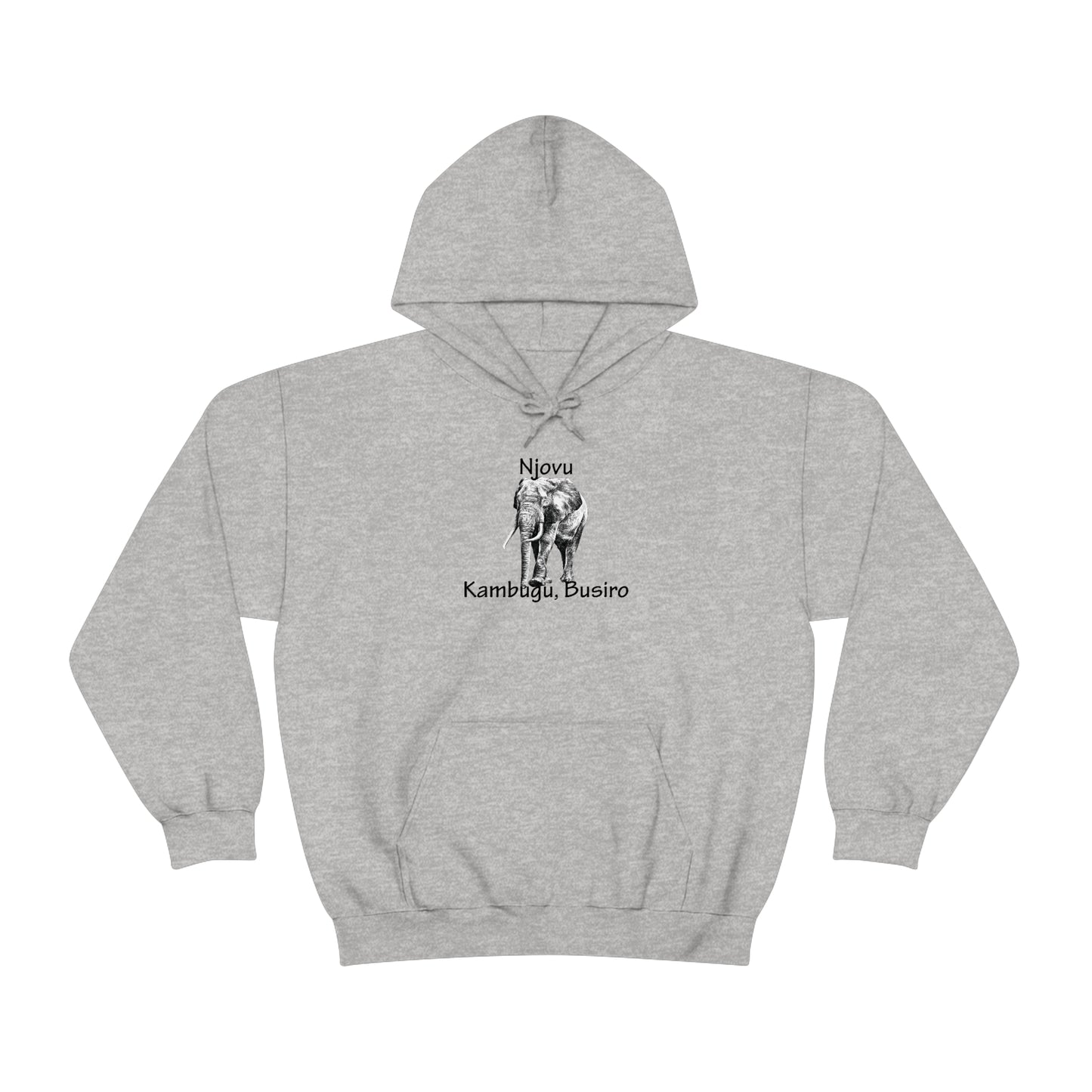 Unisex Heavy Blend™ Hooded Sweatshirt - Njovu (Elephant)