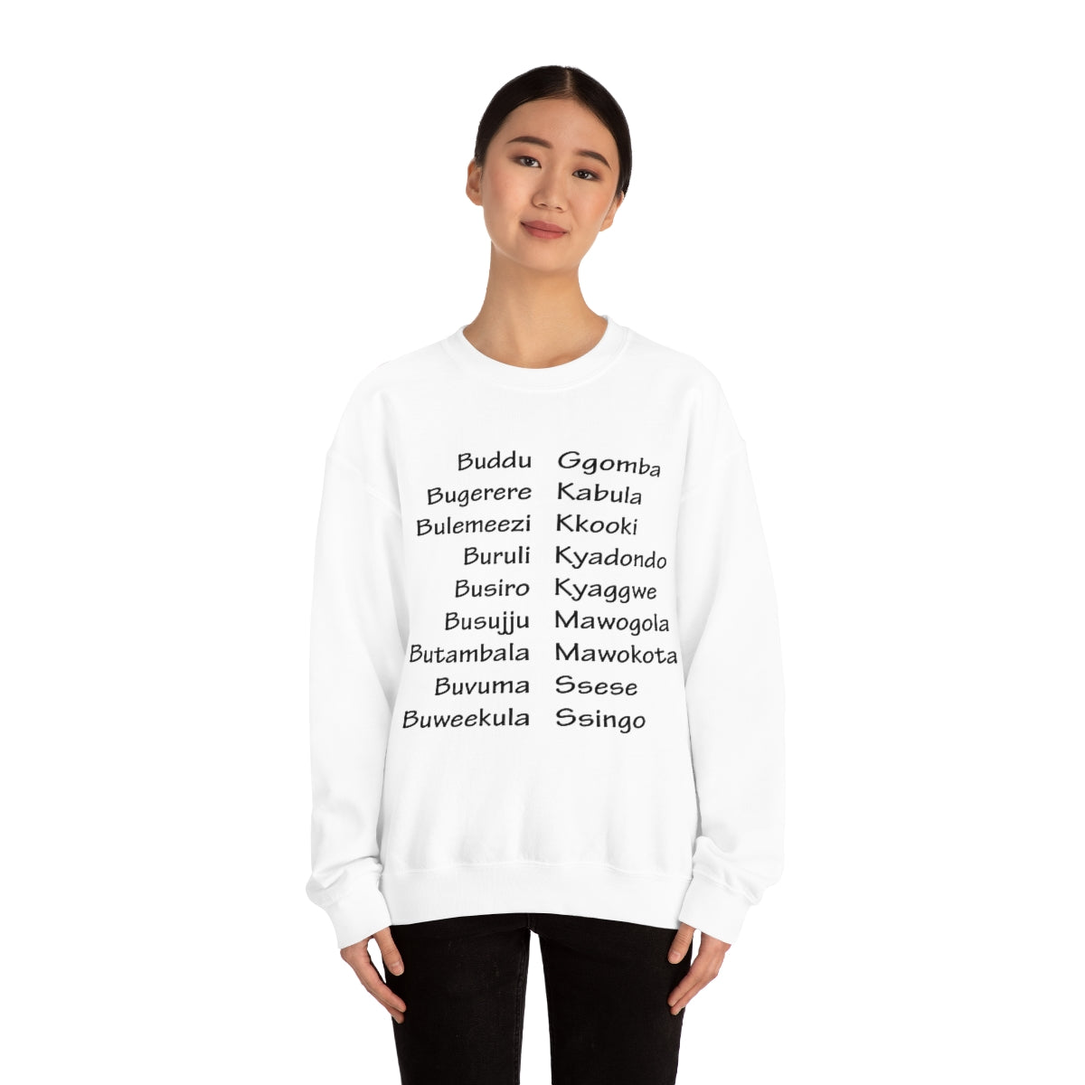 Unisex Heavy Blend™ Crewneck Sweatshirt - Masaza01, WT