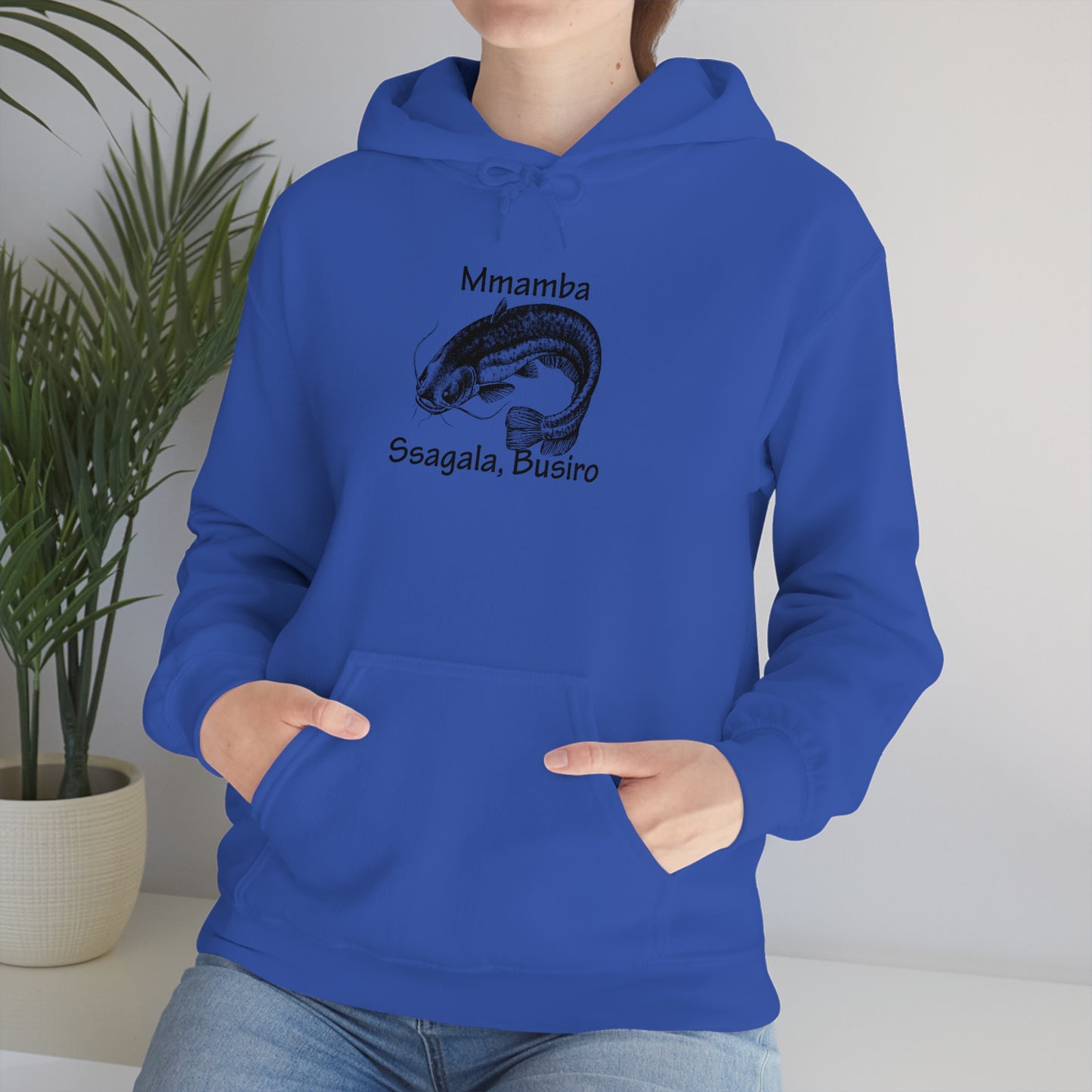 Unisex Heavy Blend™ Hooded Sweatshirt - Mmamba Kakoboza (Catfish)