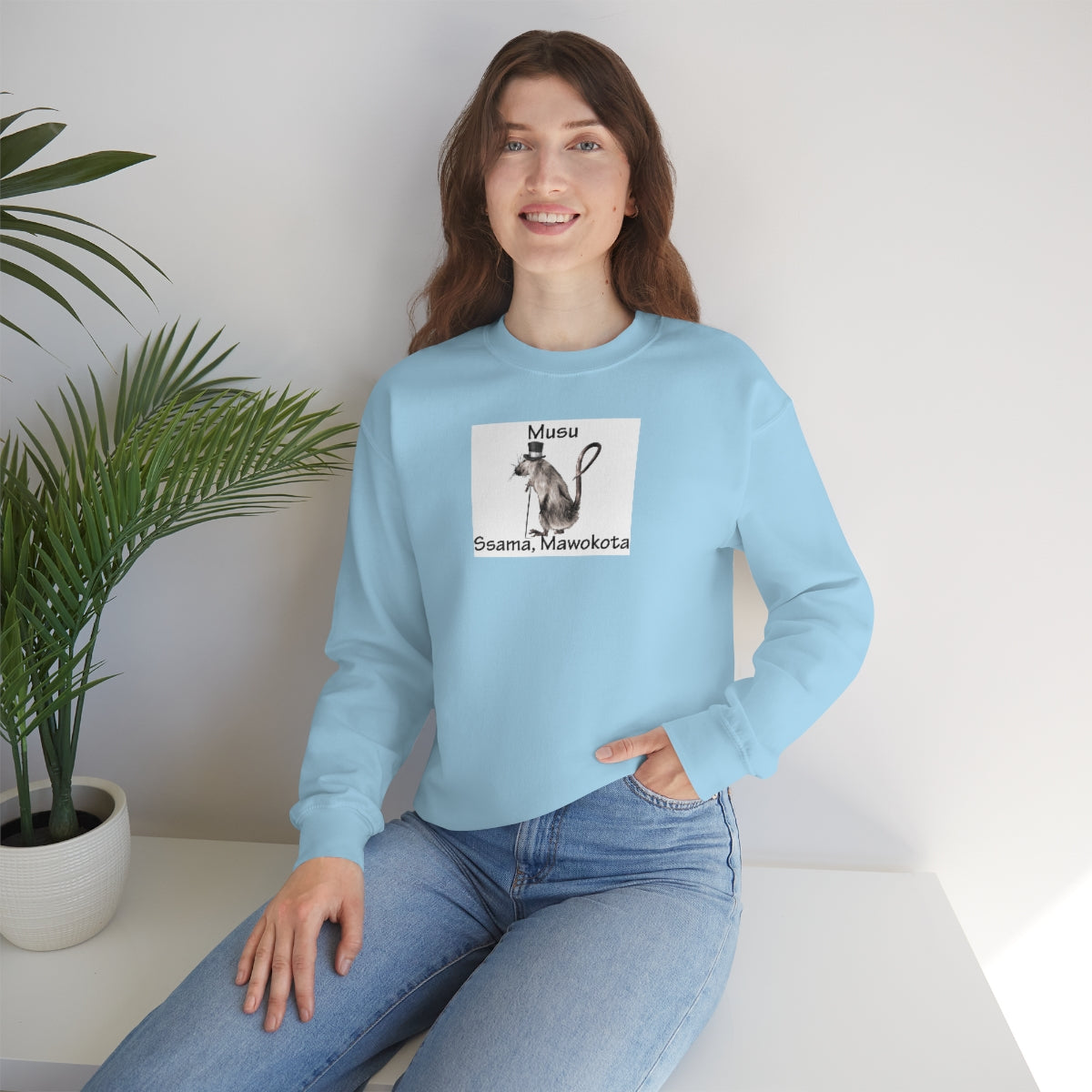 Unisex Heavy Blend™ Crewneck Sweatshirt - Musu, WB