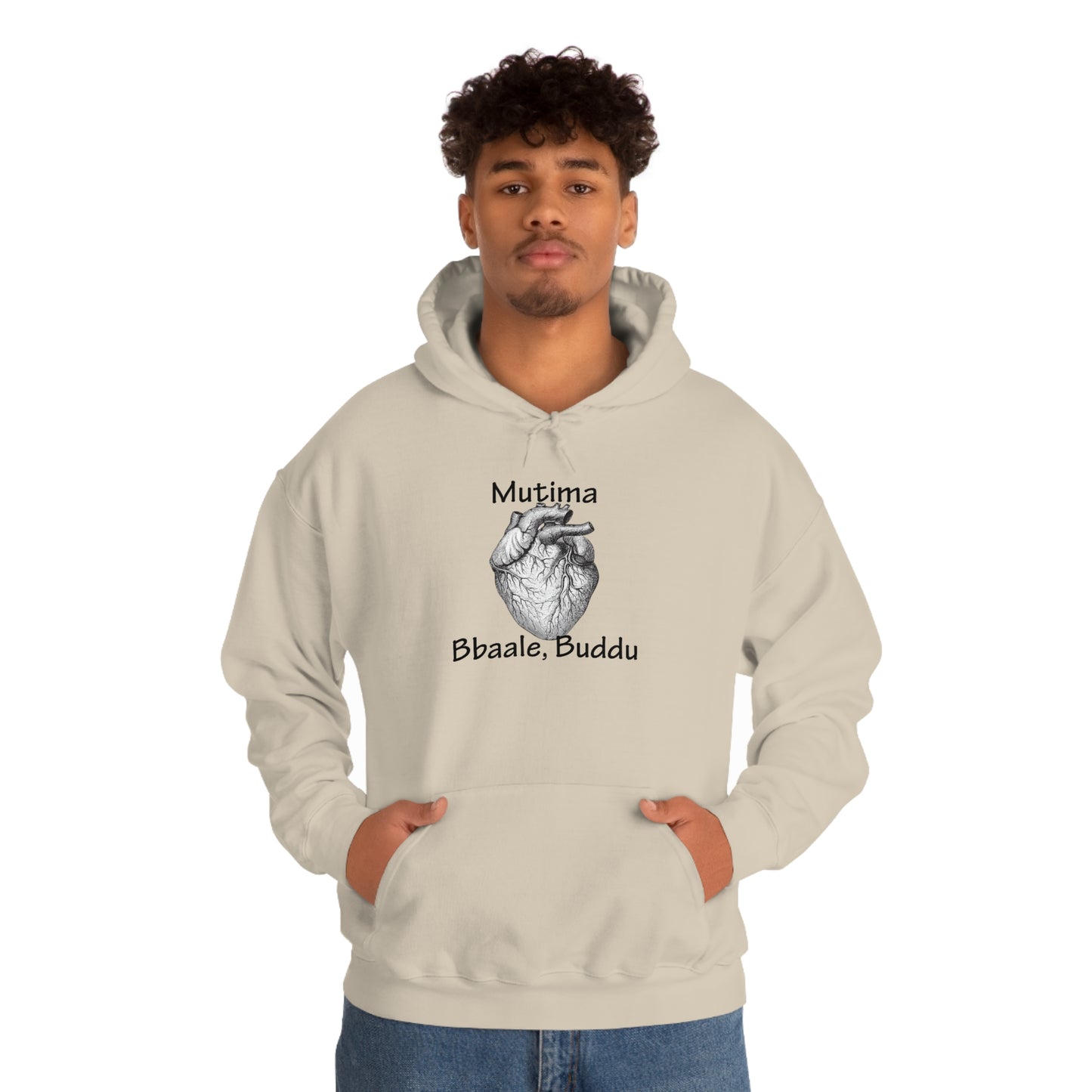 Unisex Heavy Blend™ Hooded Sweatshirt - Mutima Musaggi (Heart)