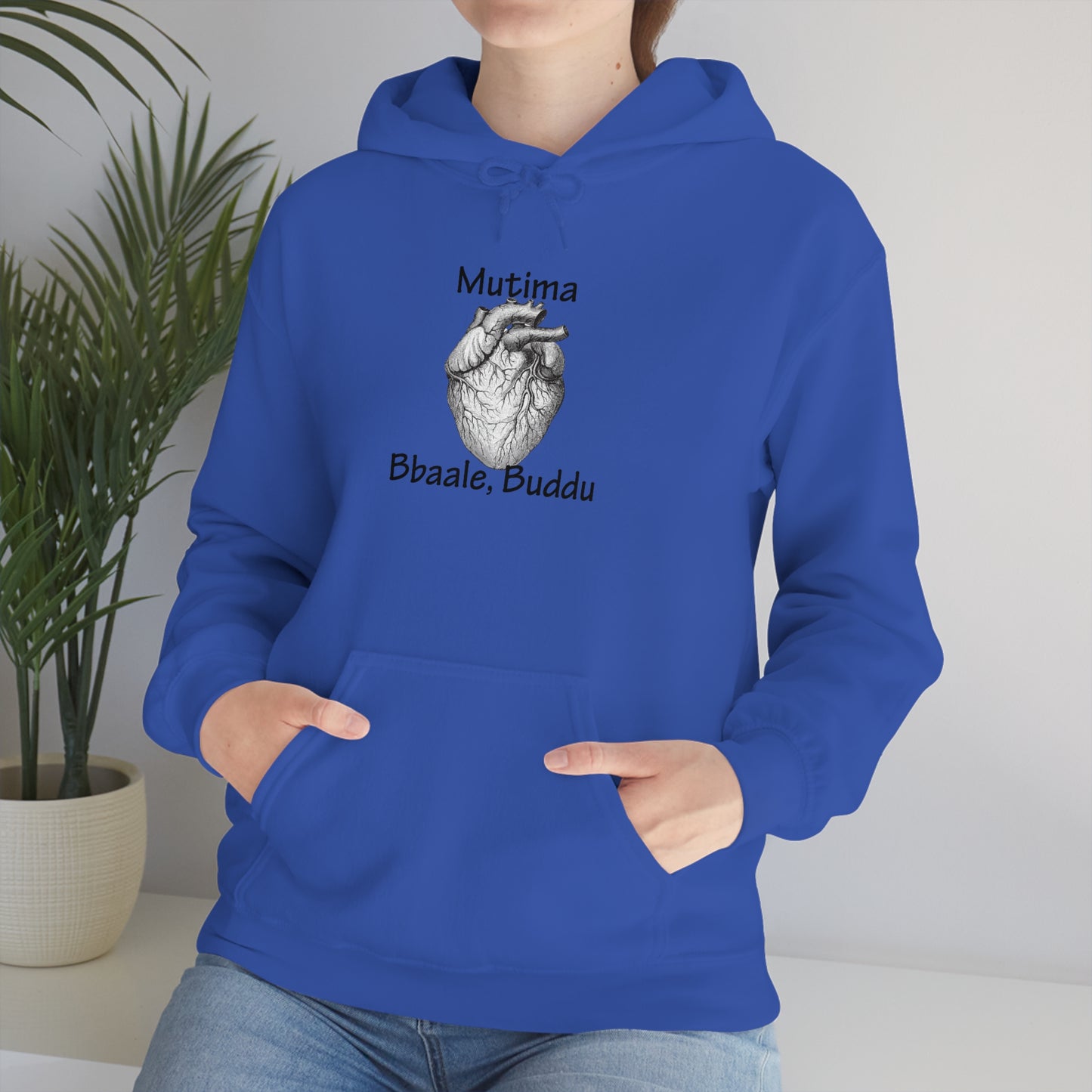 Unisex Heavy Blend™ Hooded Sweatshirt - Mutima Musaggi (Heart)