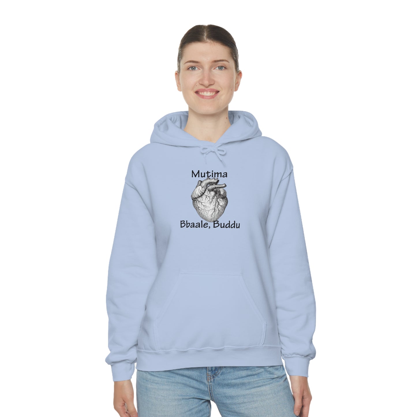 Unisex Heavy Blend™ Hooded Sweatshirt - Mutima Musaggi (Heart)