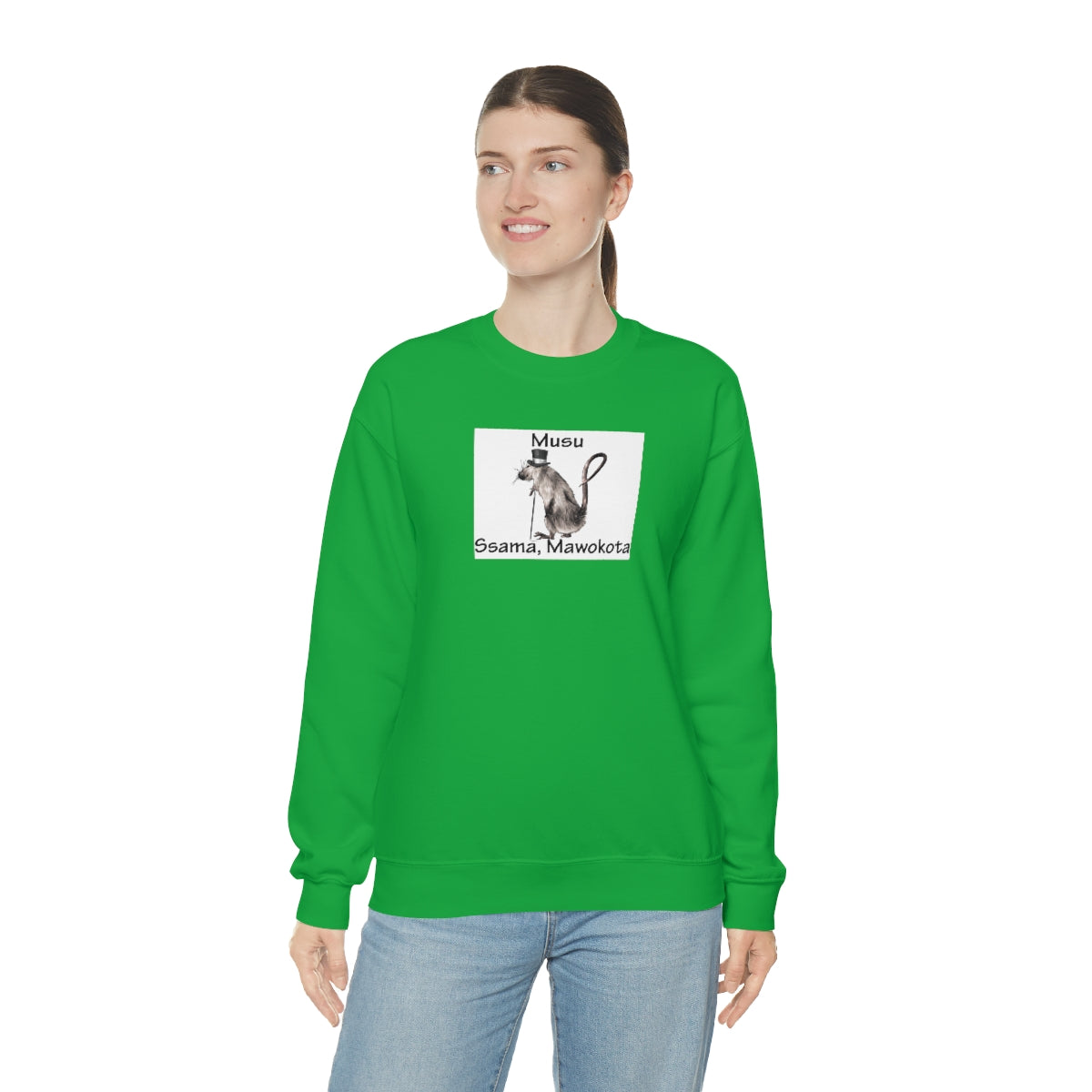 Unisex Heavy Blend™ Crewneck Sweatshirt - Musu, WB