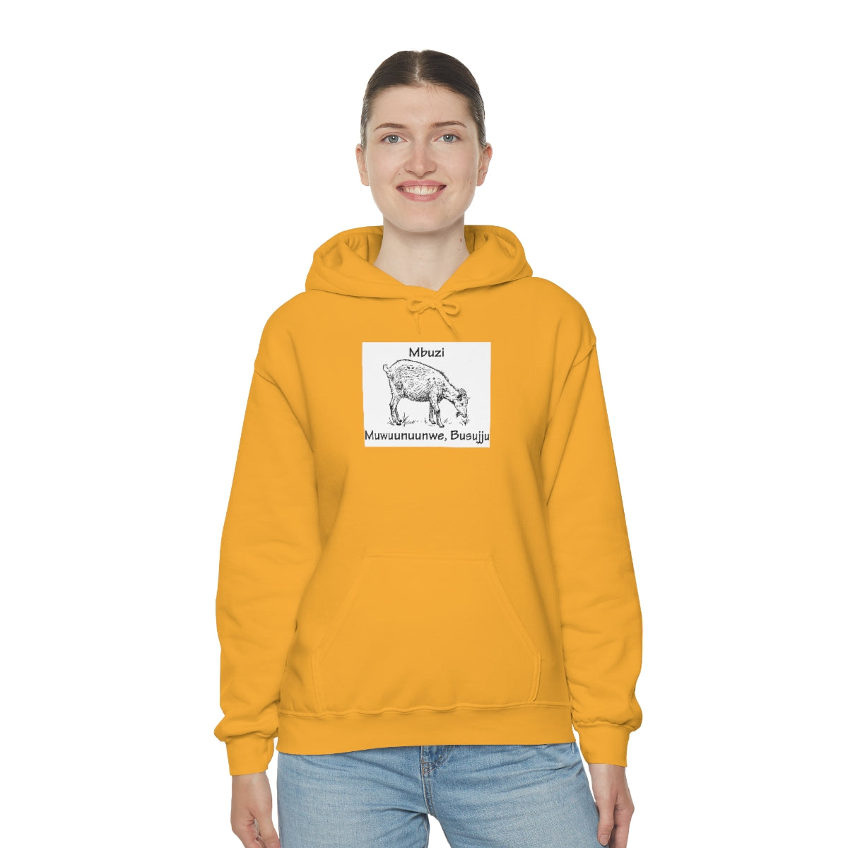 Mbuzi, B1 - Unisex Heavy Blend™ Hooded Sweatshirt