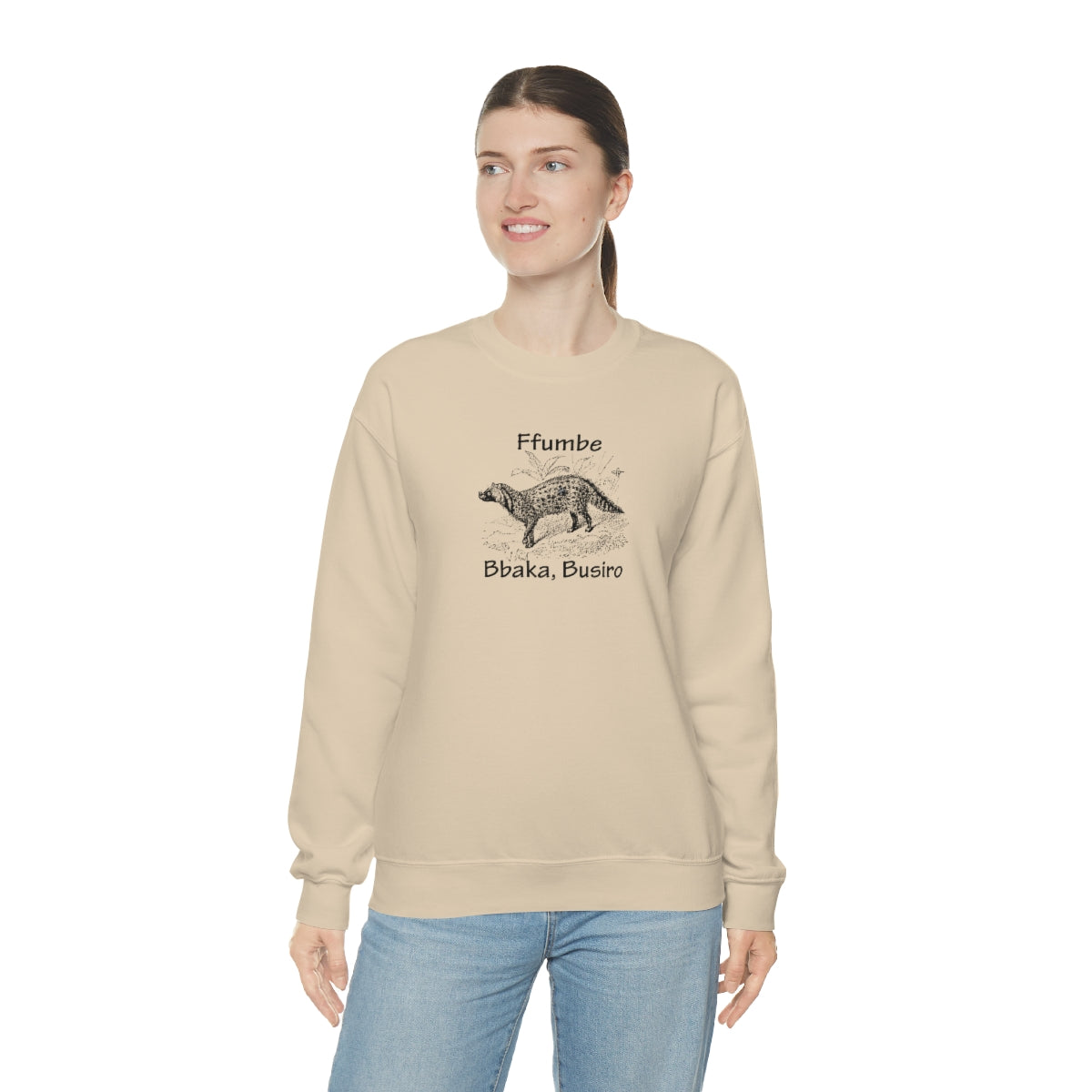 Unisex Heavy Blend™ Crewneck Sweatshirt - Ffumbe, WT