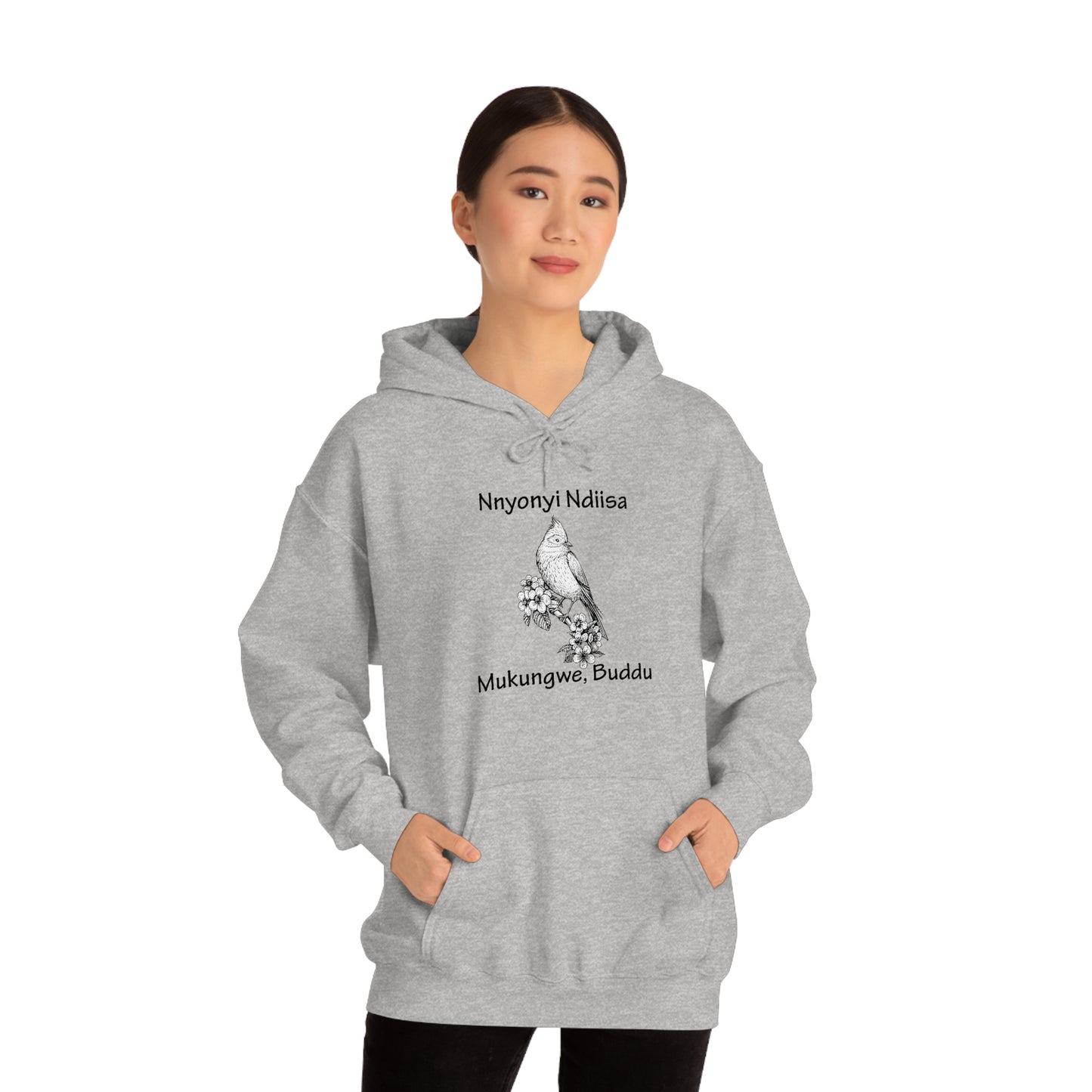 Unisex Heavy Blend™ Hooded Sweatshirt - Nnyonyi Ndiisa (Lark)