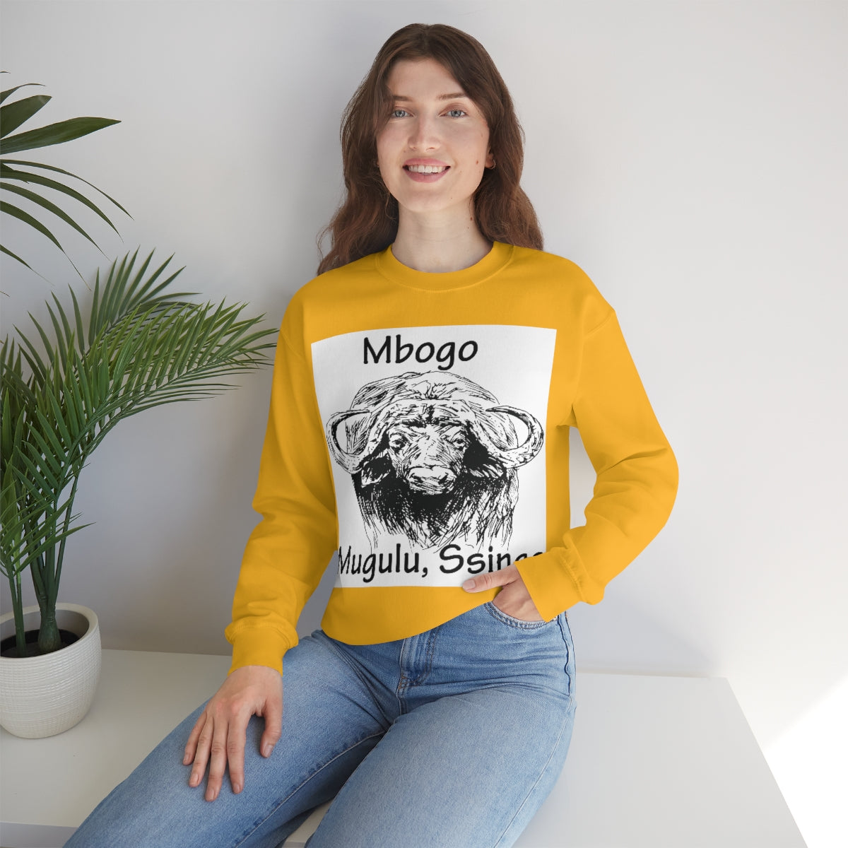 Unisex Heavy Blend™ Crewneck Sweatshirt - Mbogo, WB