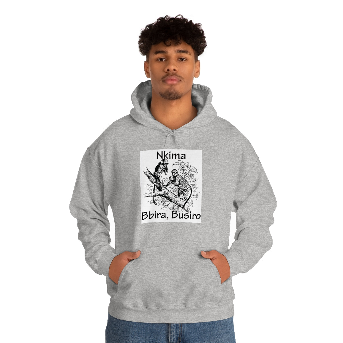 Nkima, B1 - Unisex Heavy Blend™ Hooded Sweatshirt