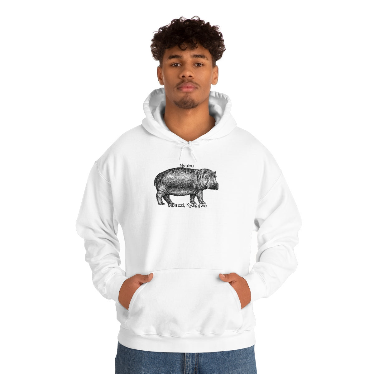 Nvubu, B1 - Unisex Heavy Blend™ Hooded Sweatshirt